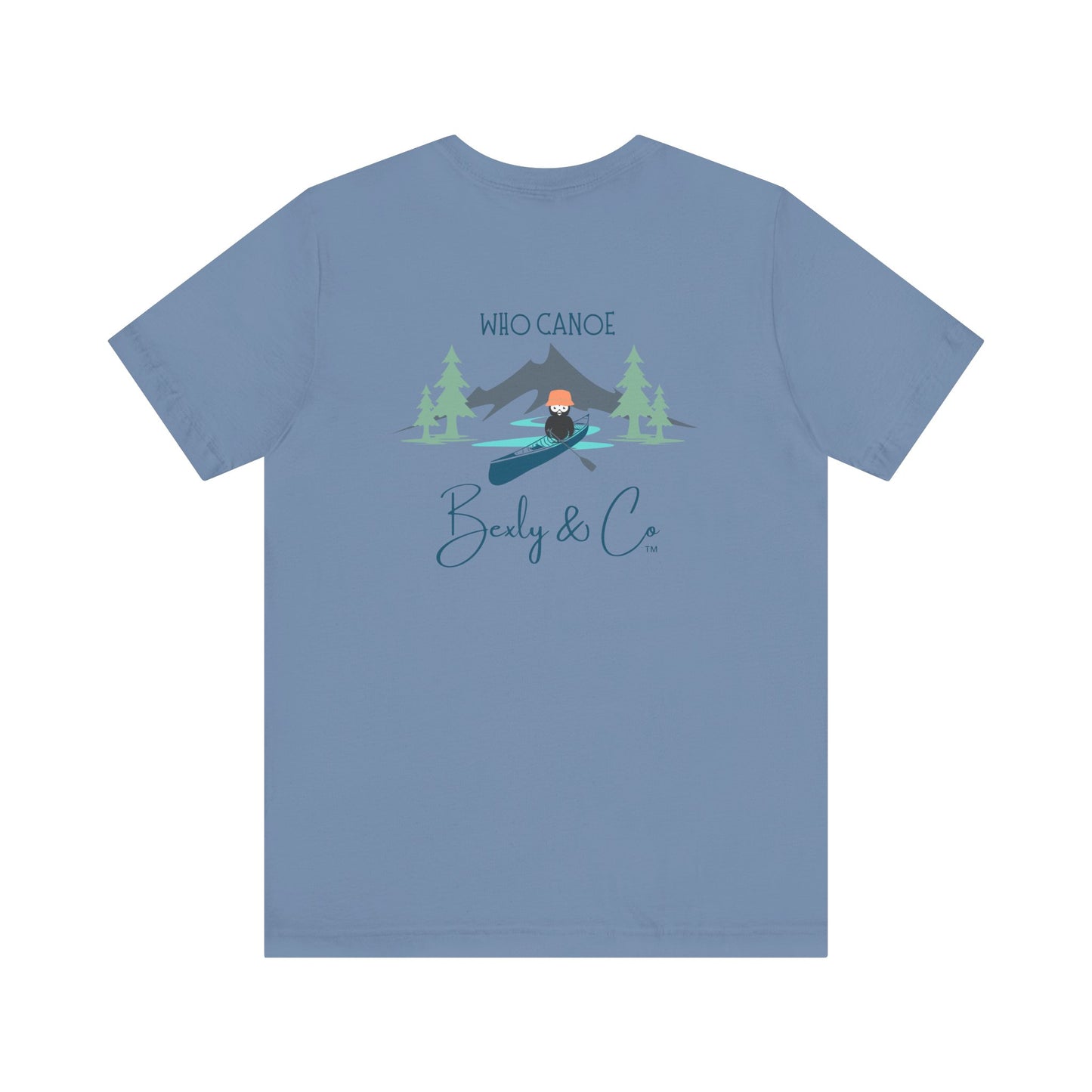 Who Canoe Unisex Tee - Perfect for Adventure Lovers & Outdoor Enthusiasts