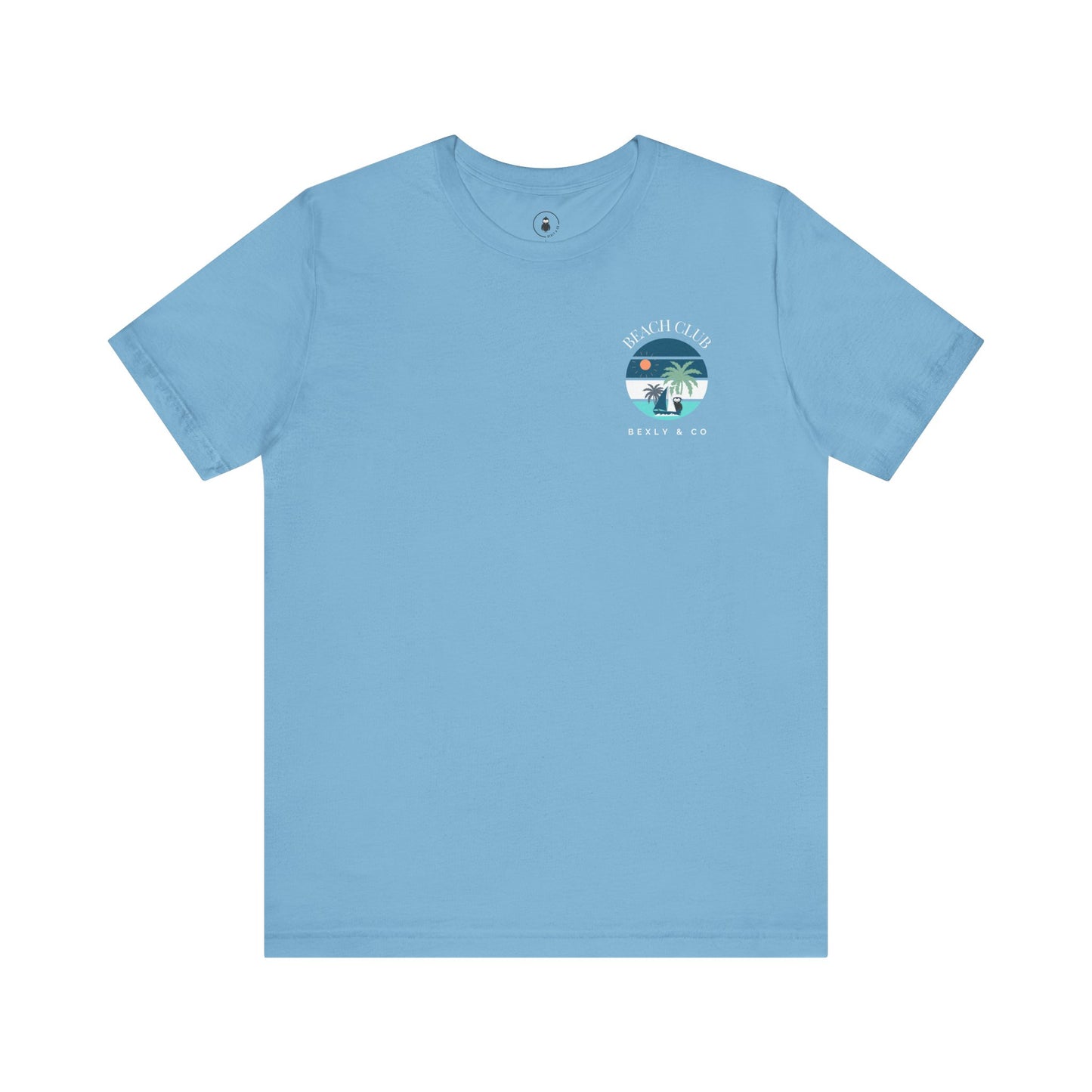 Beach Club Graphic Tee | Summer Vibe T-Shirt, Unisex Casual Wear, Perfect for Beach Days, Gift for Vacation Lovers, Palm Tree Design