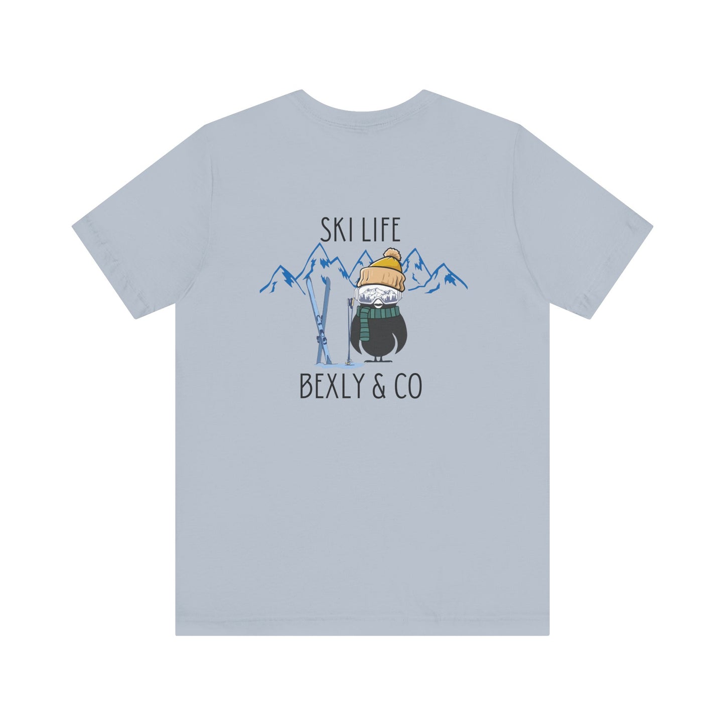 Ski Life Unisex Tee - Perfect for Winter Adventures and Ski Enthusiasts