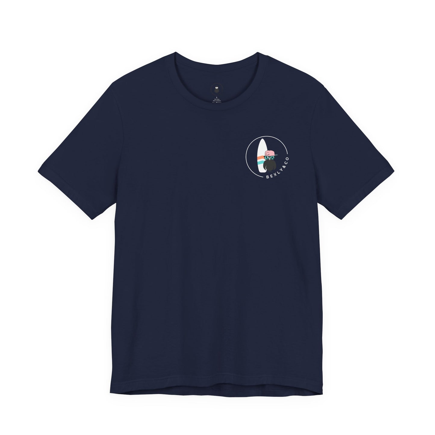 Unisex Stylish Tee- Surfer White Board