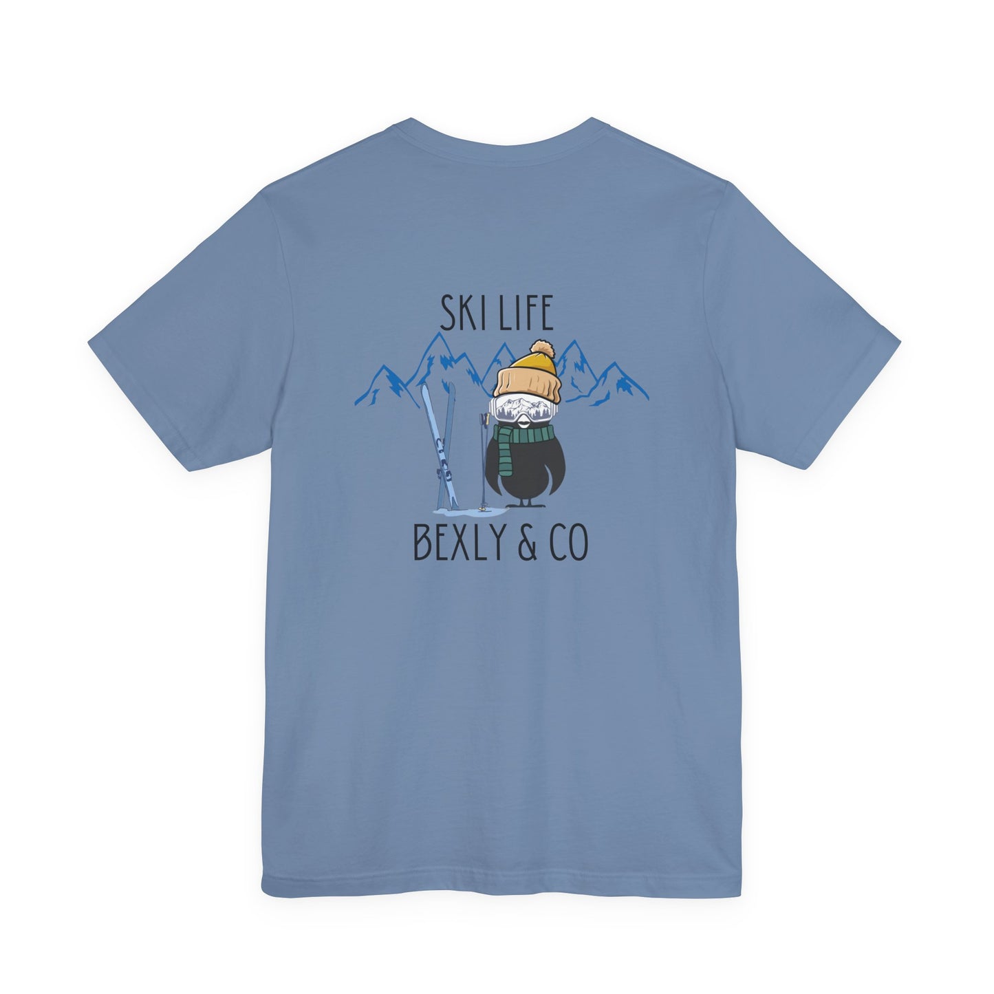 Ski Life Unisex Tee - Perfect for Winter Adventures and Ski Enthusiasts