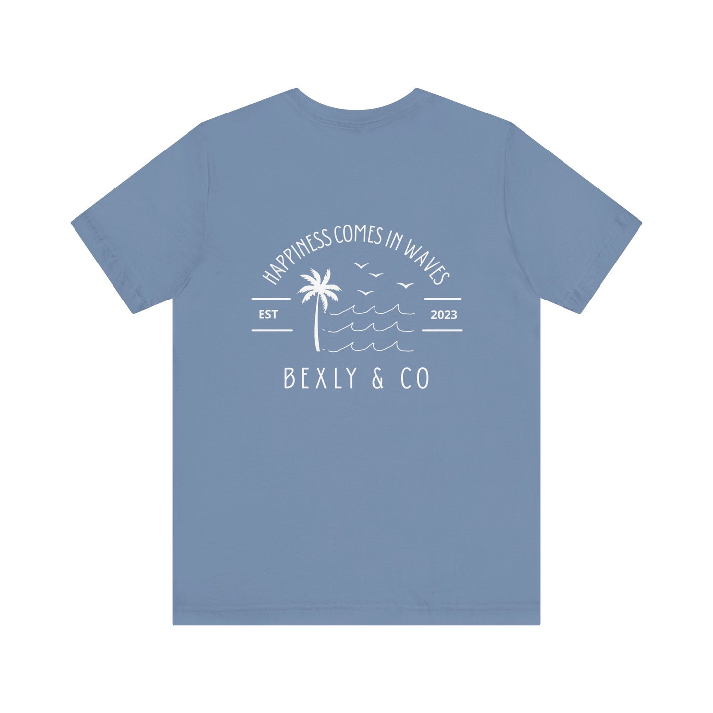 Beach Vibes Unisex Tee, Summer Shirt, Ocean Lover Gift, Casual T-Shirt, Vacation Tee, Beach Day Wear, Happy Days T-Shirt