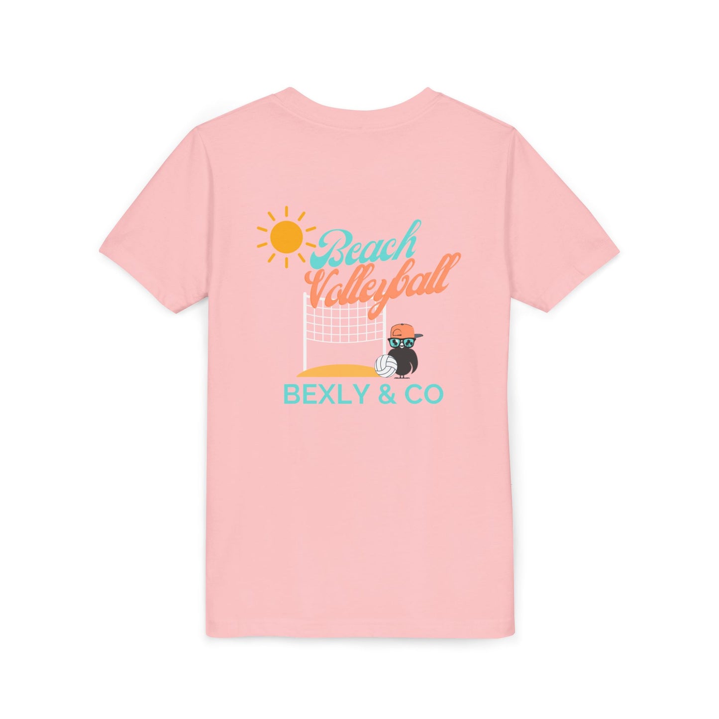 Beach Volleyball Youth Tee - Fun Summer Style