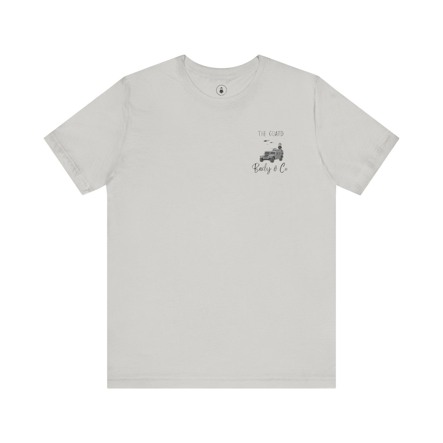 Unisex Short Sleeve Tee - The Guard Design for Adventure Lovers