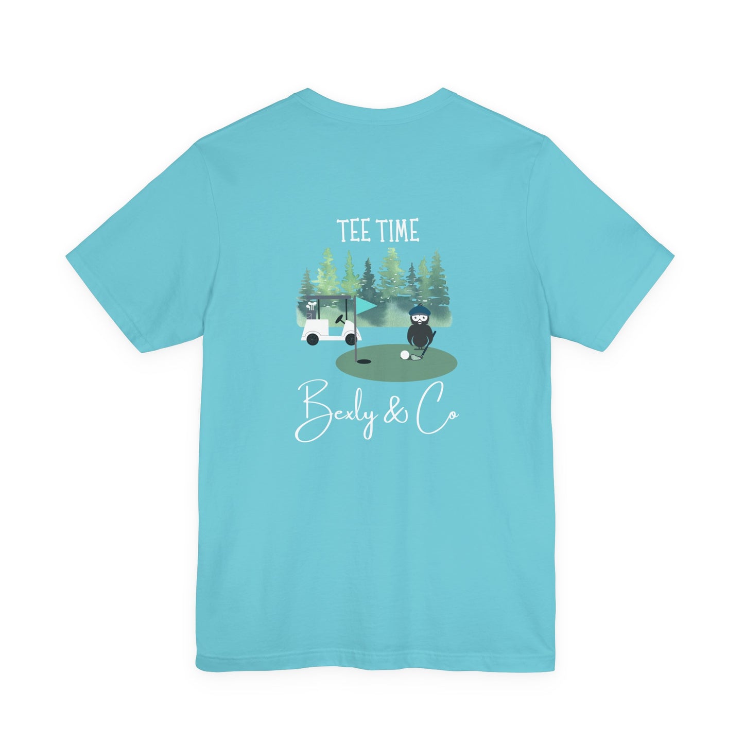 Tee Time Unisex Golf T-Shirt - Perfect for Golf Lovers & Outdoor Enthusiasts