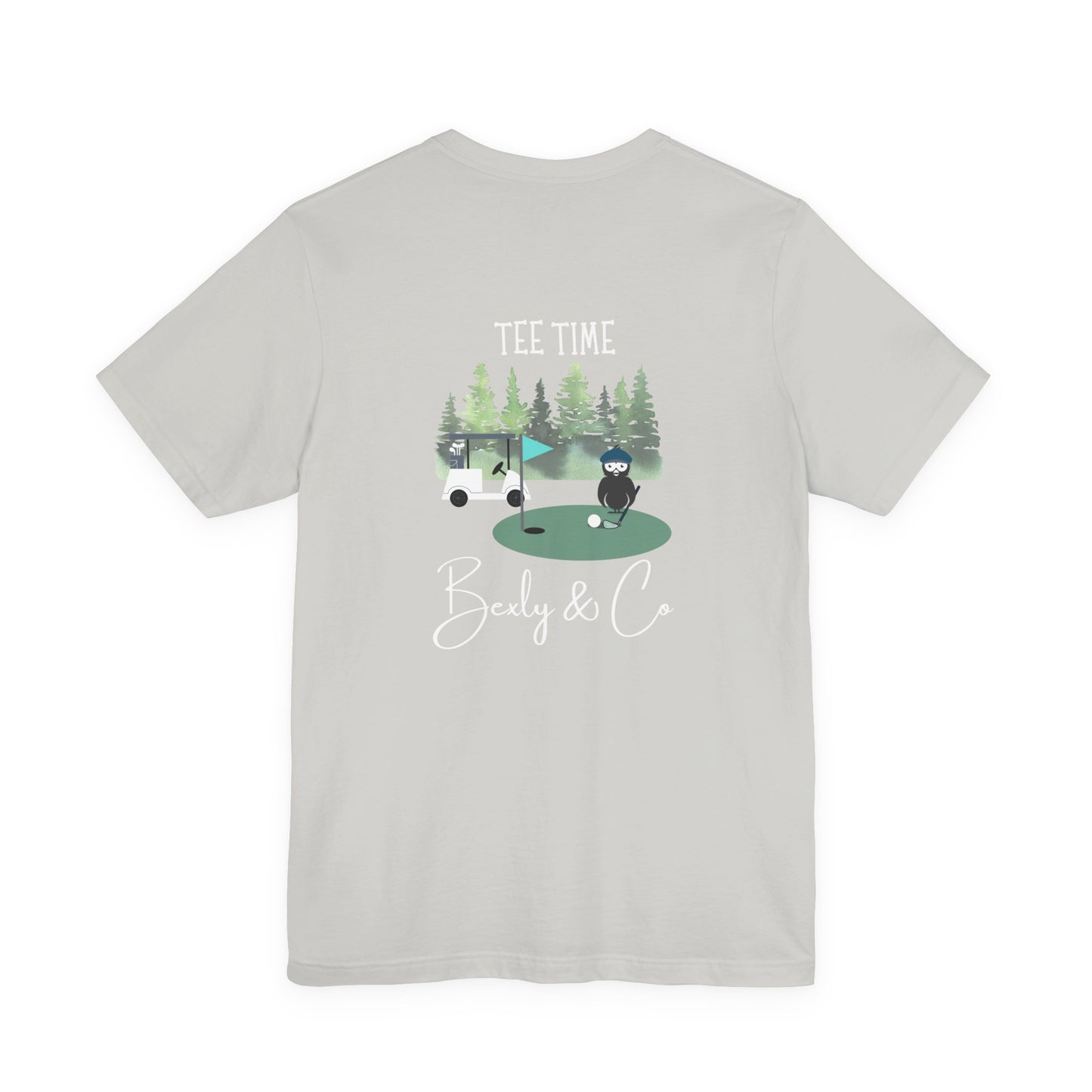 Tee Time Unisex Golf T-Shirt - Perfect for Golf Lovers & Outdoor Enthusiasts