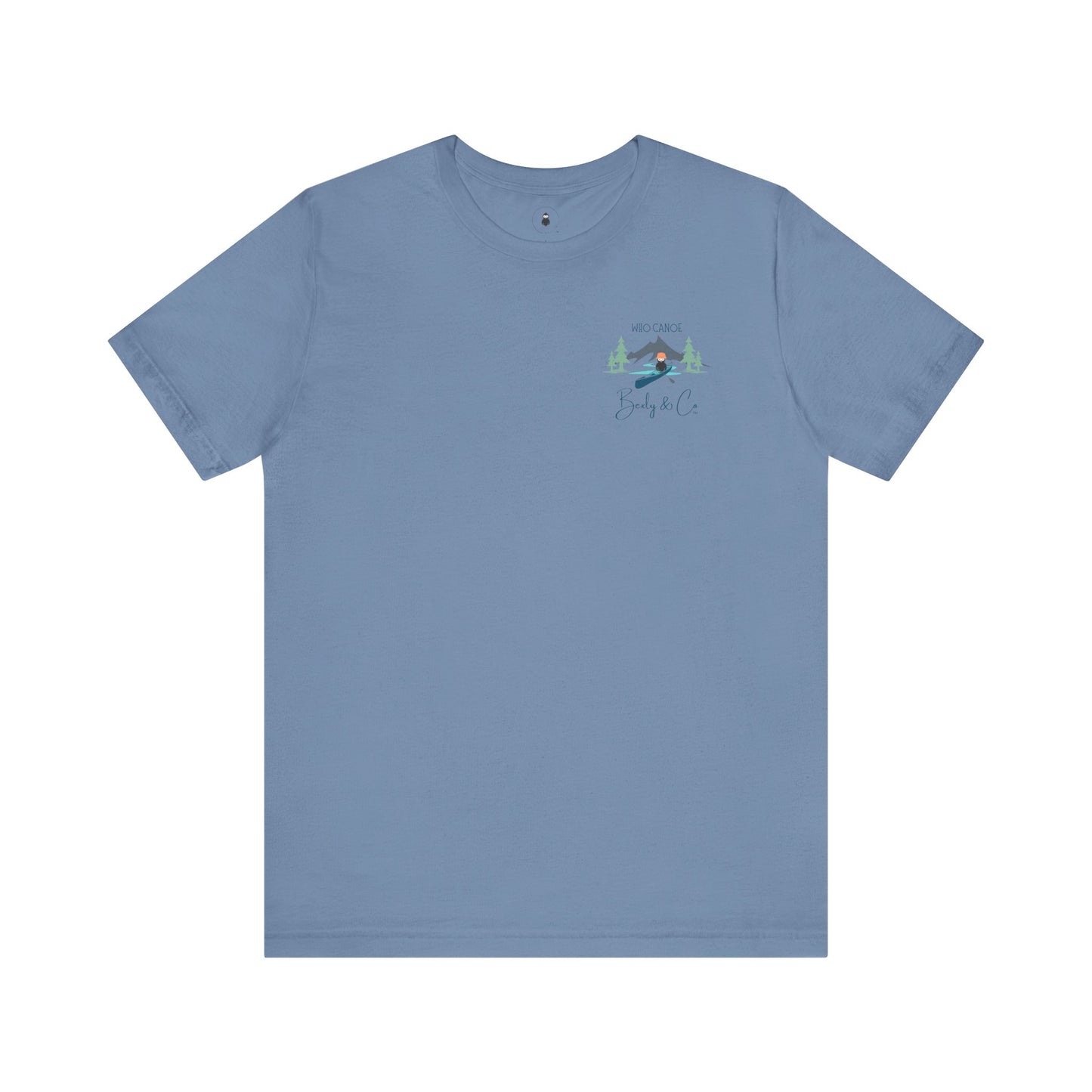 Who Canoe Unisex Tee - Perfect for Adventure Lovers & Outdoor Enthusiasts