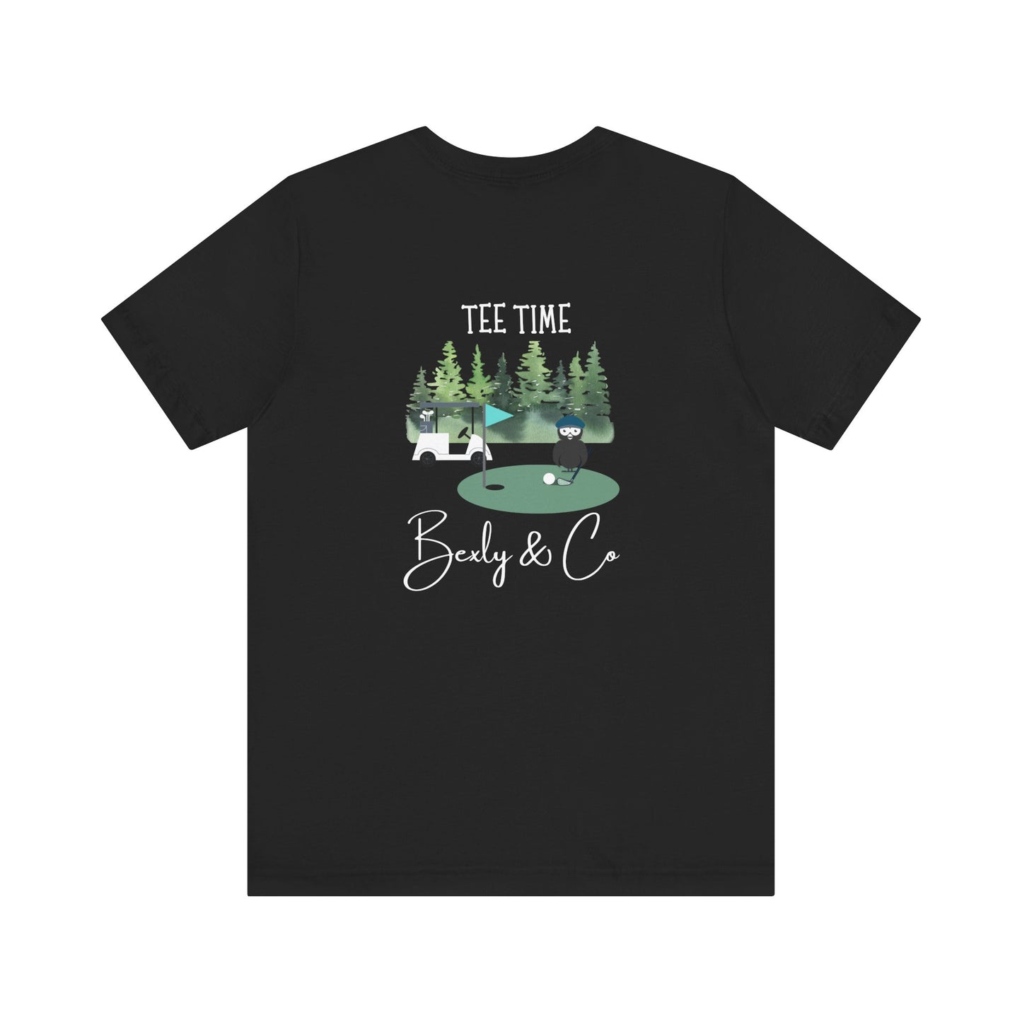 Tee Time Unisex Golf T-Shirt - Perfect for Golf Lovers & Outdoor Enthusiasts
