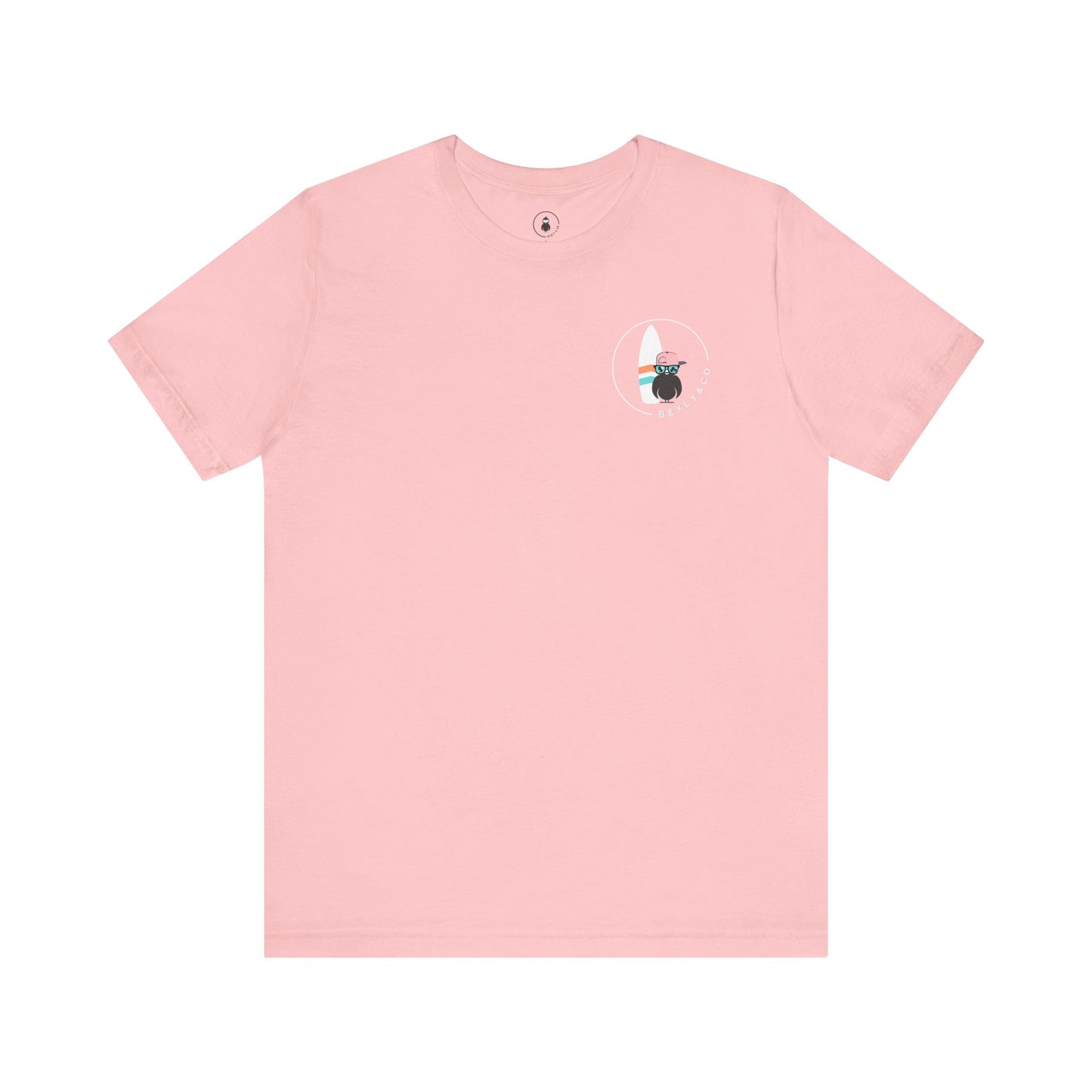 Unisex Stylish Tee- Surfer White Board