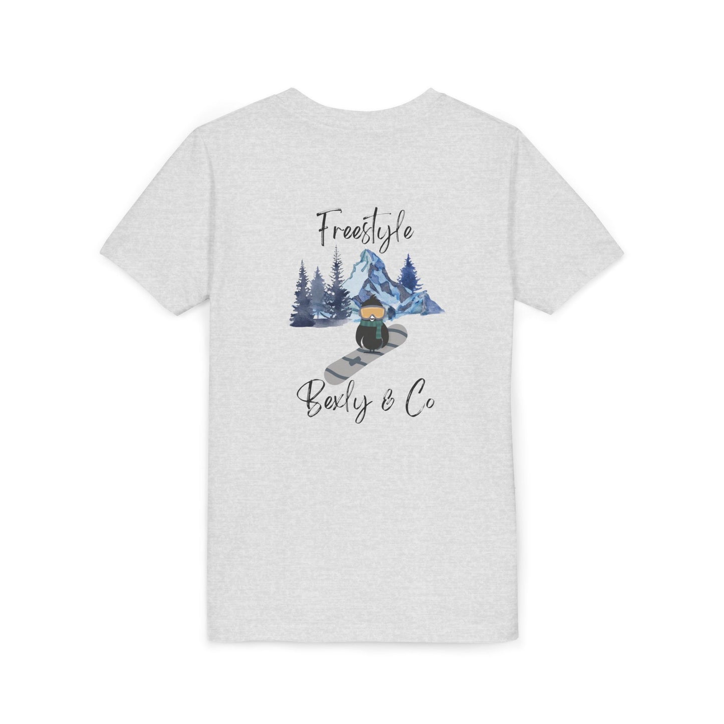 Freestyle Youth Short Sleeve Tee - Adventure Vibe for Young Explorers