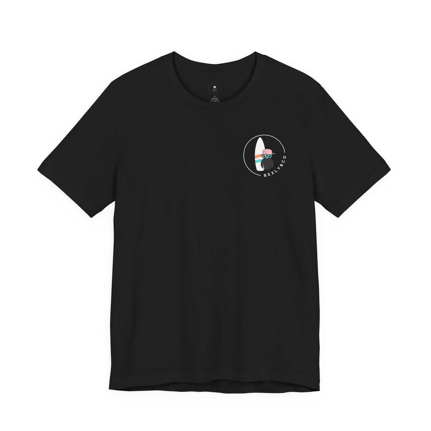 Unisex Stylish Tee- Surfer White Board