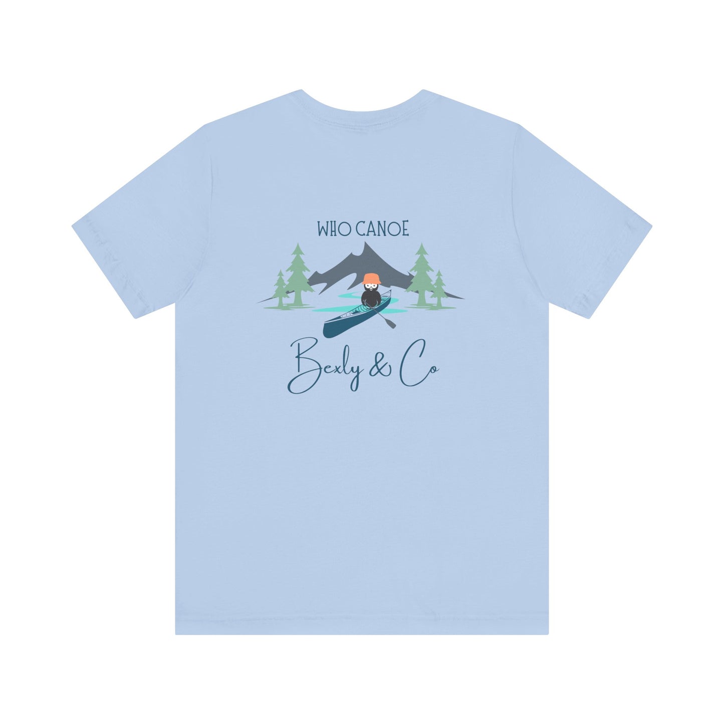 Who Canoe Unisex Tee - Perfect for Adventure Lovers & Outdoor Enthusiasts