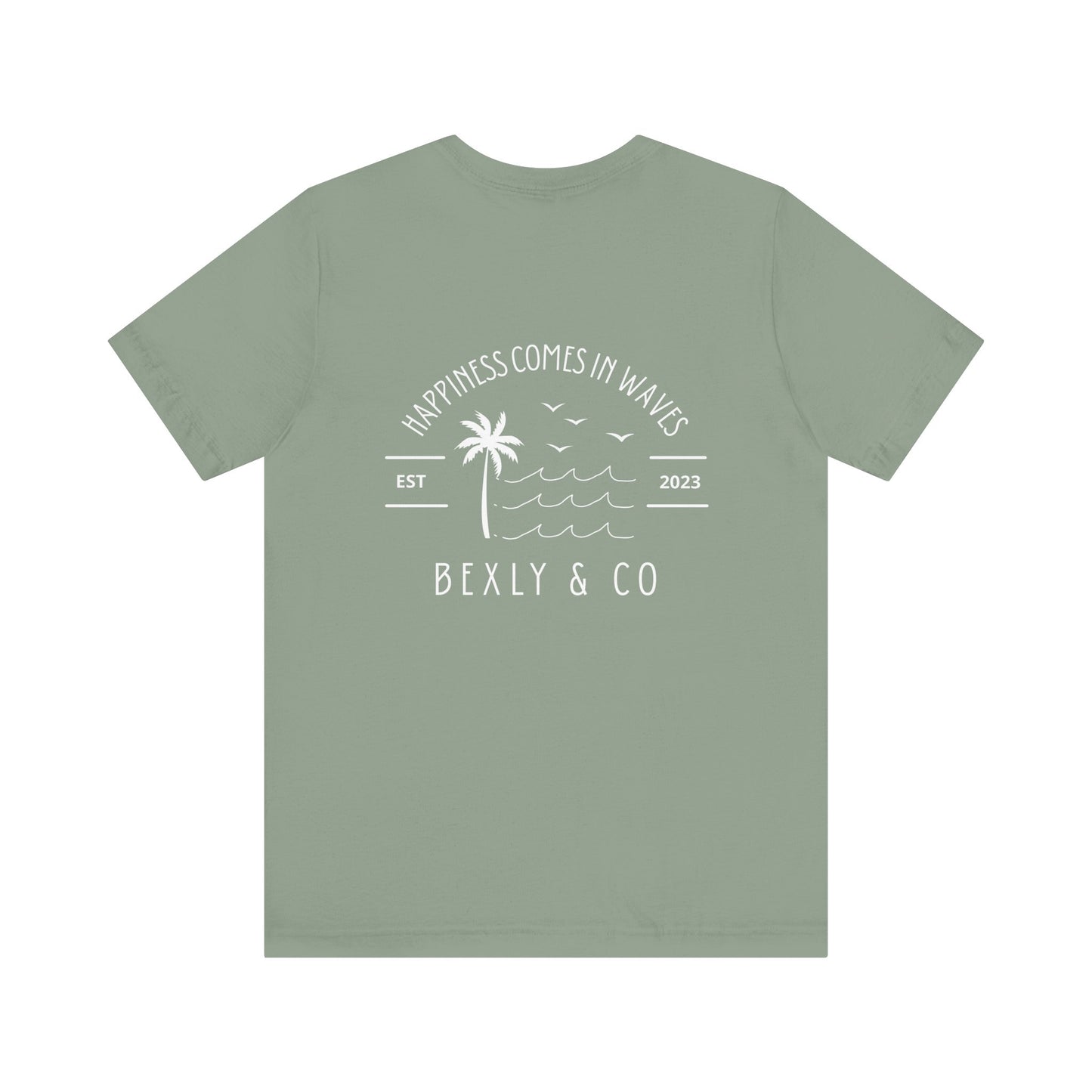 Beach Vibes Unisex Tee, Summer Shirt, Ocean Lover Gift, Casual T-Shirt, Vacation Tee, Beach Day Wear, Happy Days T-Shirt