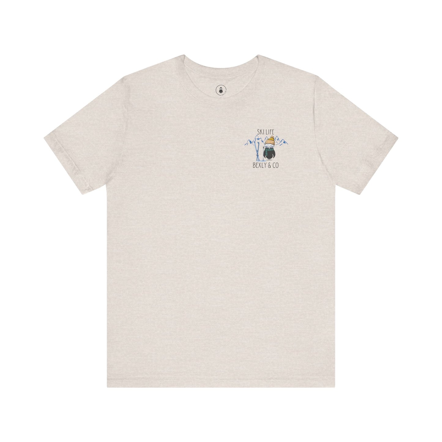 Ski Life Unisex Tee - Perfect for Winter Adventures and Ski Enthusiasts