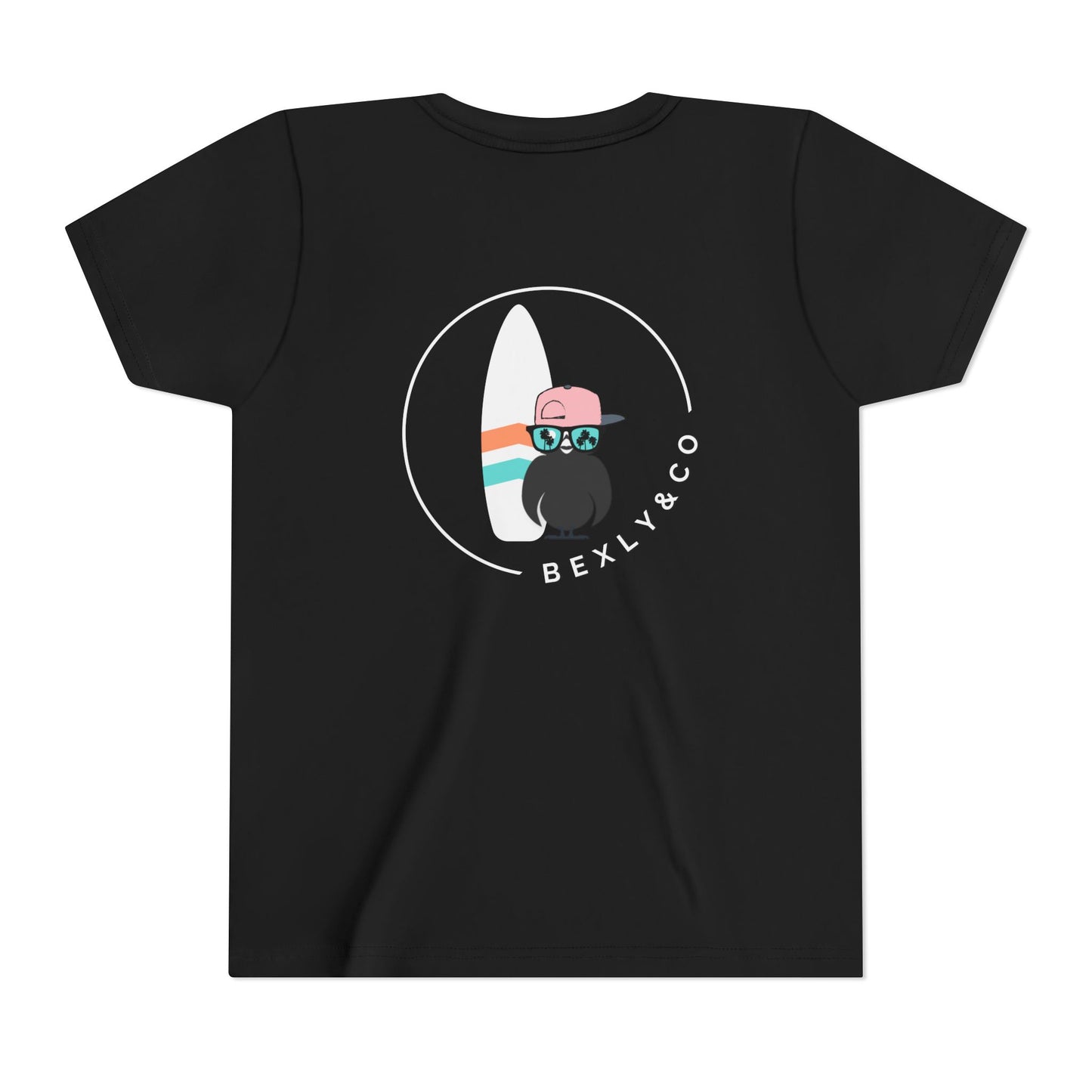 Trendy Surfer Youth Short Sleeve Tee – Perfect for Summer Fun!