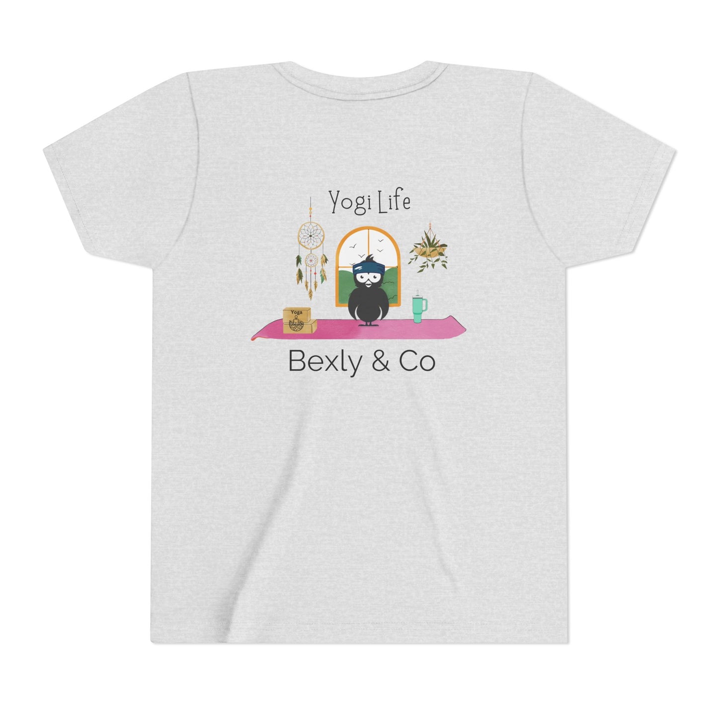 Yogi Life Youth Tee - Cute Design for Young Yogis, Perfect for Relaxation and Everyday Wear