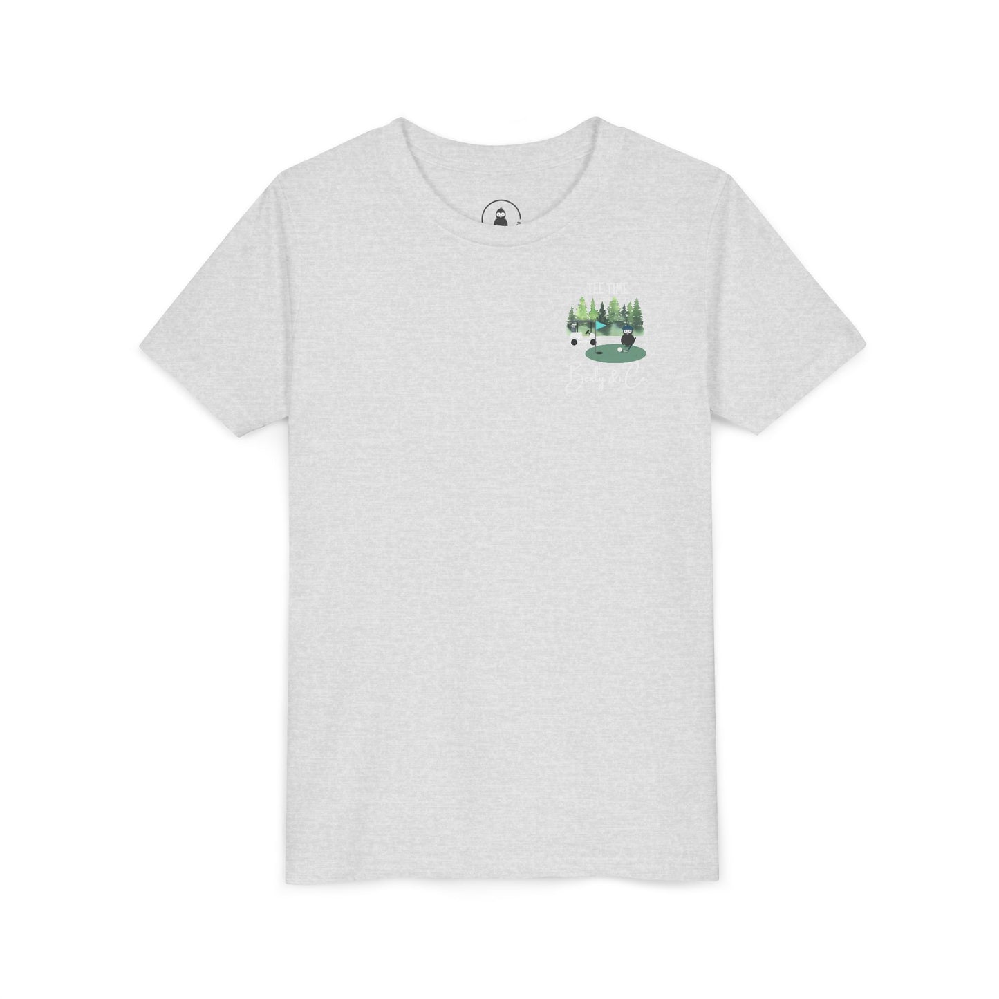 Youth Golf Cart Tee - Fun Short Sleeve T-Shirt for Kids