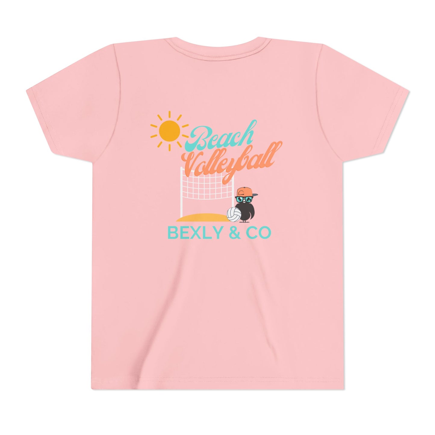 Beach Volleyball Youth Tee - Fun Summer Style