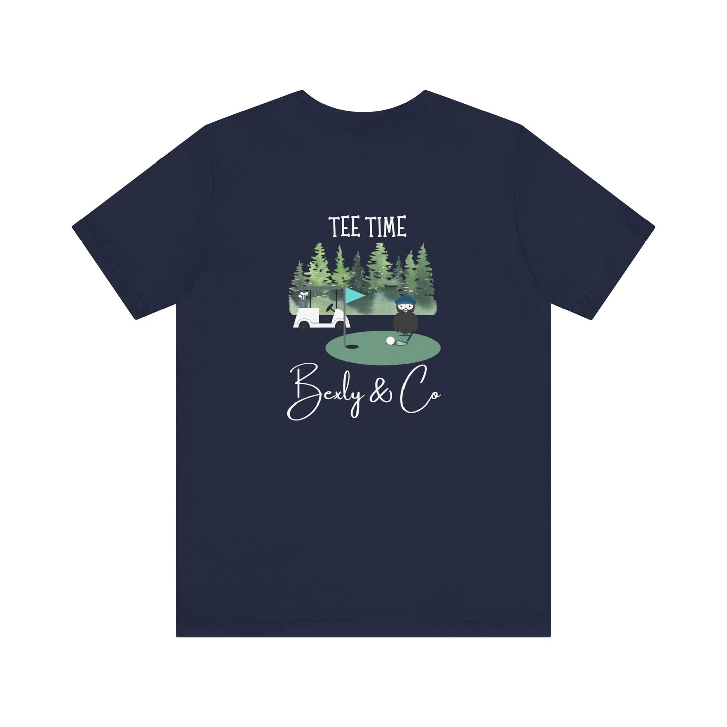 Tee Time Unisex Golf T-Shirt - Perfect for Golf Lovers & Outdoor Enthusiasts