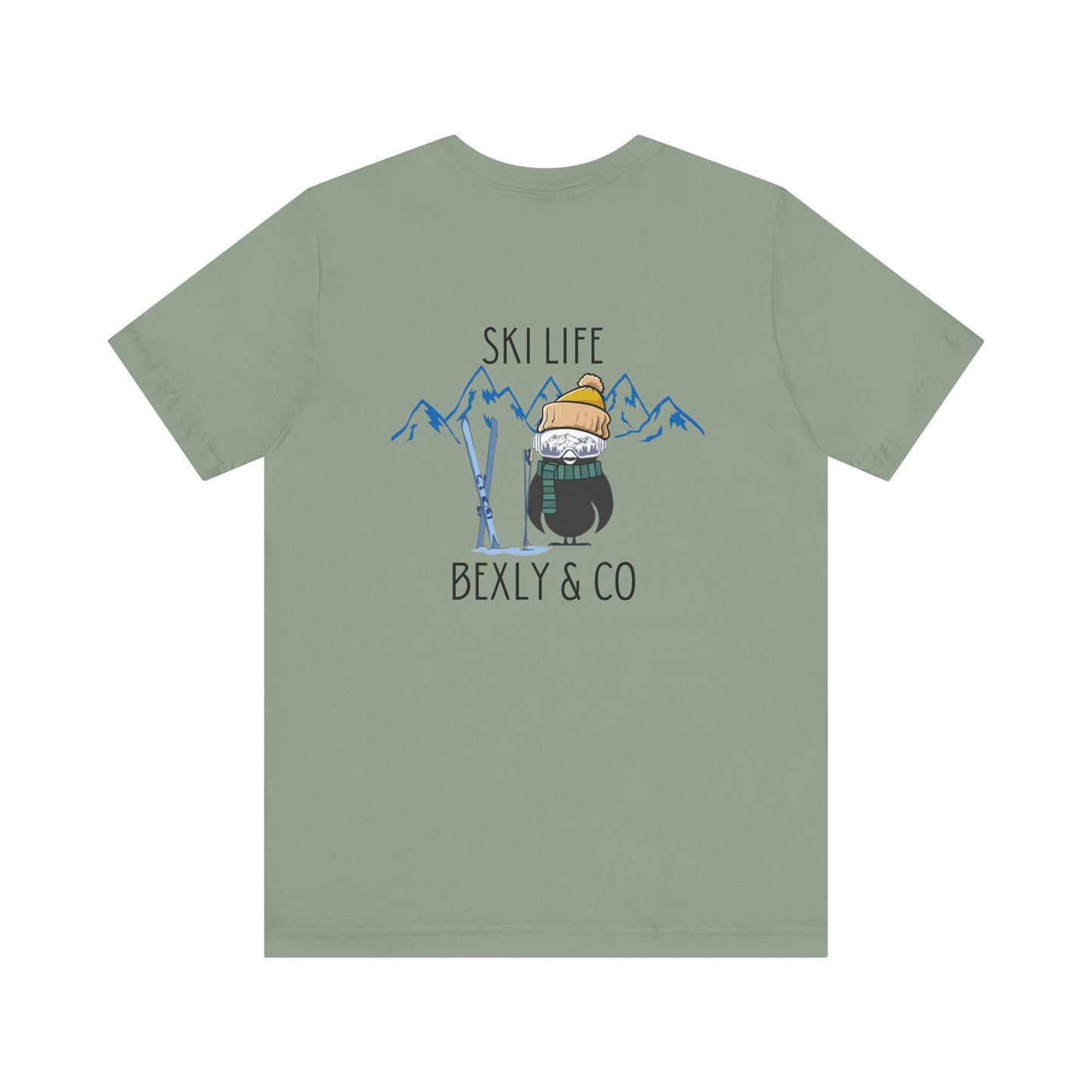 Ski Life Unisex Tee - Perfect for Winter Adventures and Ski Enthusiasts