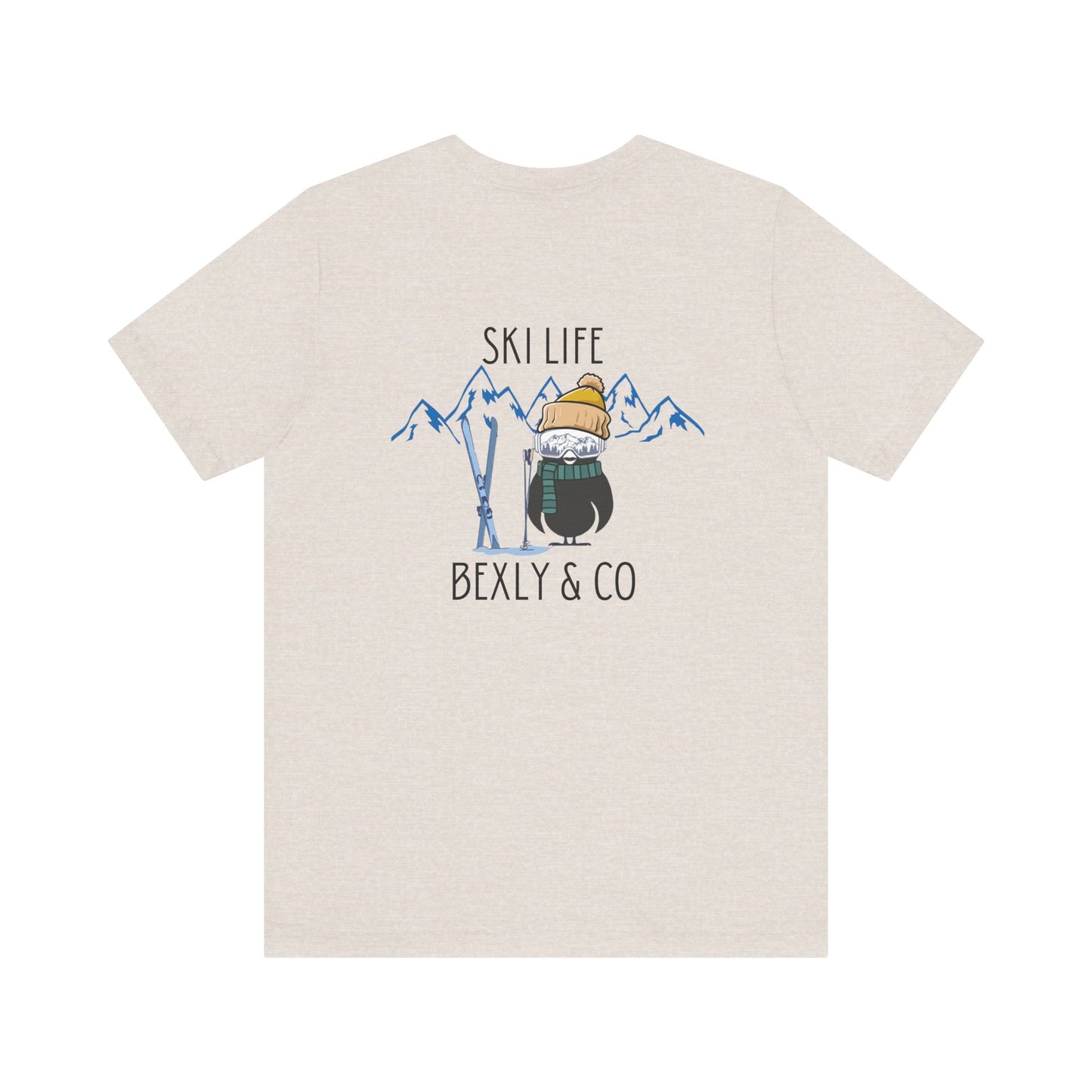 Ski Life Unisex Tee - Perfect for Winter Adventures and Ski Enthusiasts