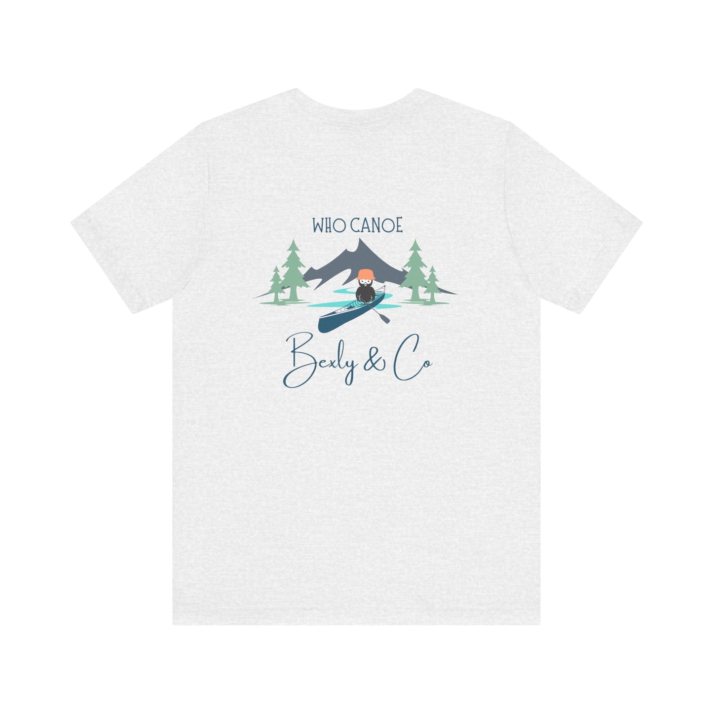 Who Canoe Unisex Tee - Perfect for Adventure Lovers & Outdoor Enthusiasts