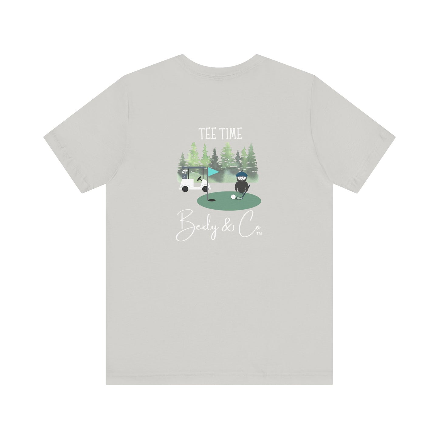 Tee Time Unisex Golf T-Shirt - Perfect for Golf Lovers & Outdoor Enthusiasts