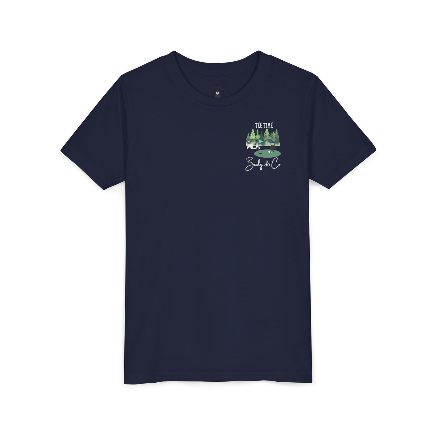Youth Golf Cart Tee - Fun Short Sleeve T-Shirt for Kids
