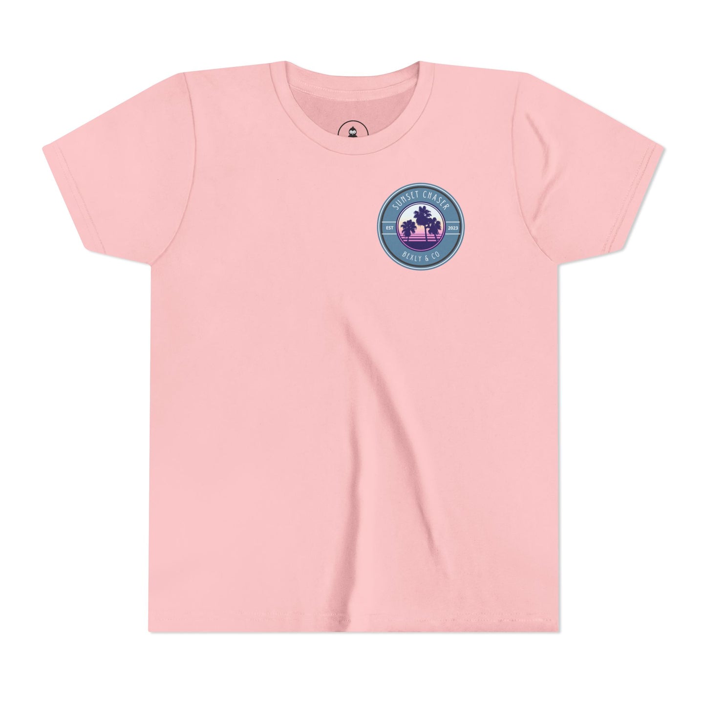 Sunset Chaser Palm Tree Youth Tee | Tropical Vibes, Summer Shirt, Beach Wear, Vacation Outfit, Gift for Kids
