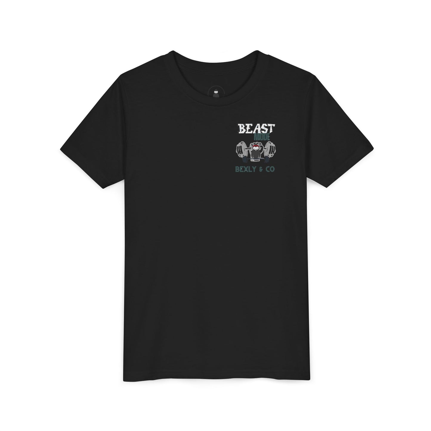 Beast Mode Youth Short Sleeve Tee | Fun & Active Kids Shirt for Fitness Lovers