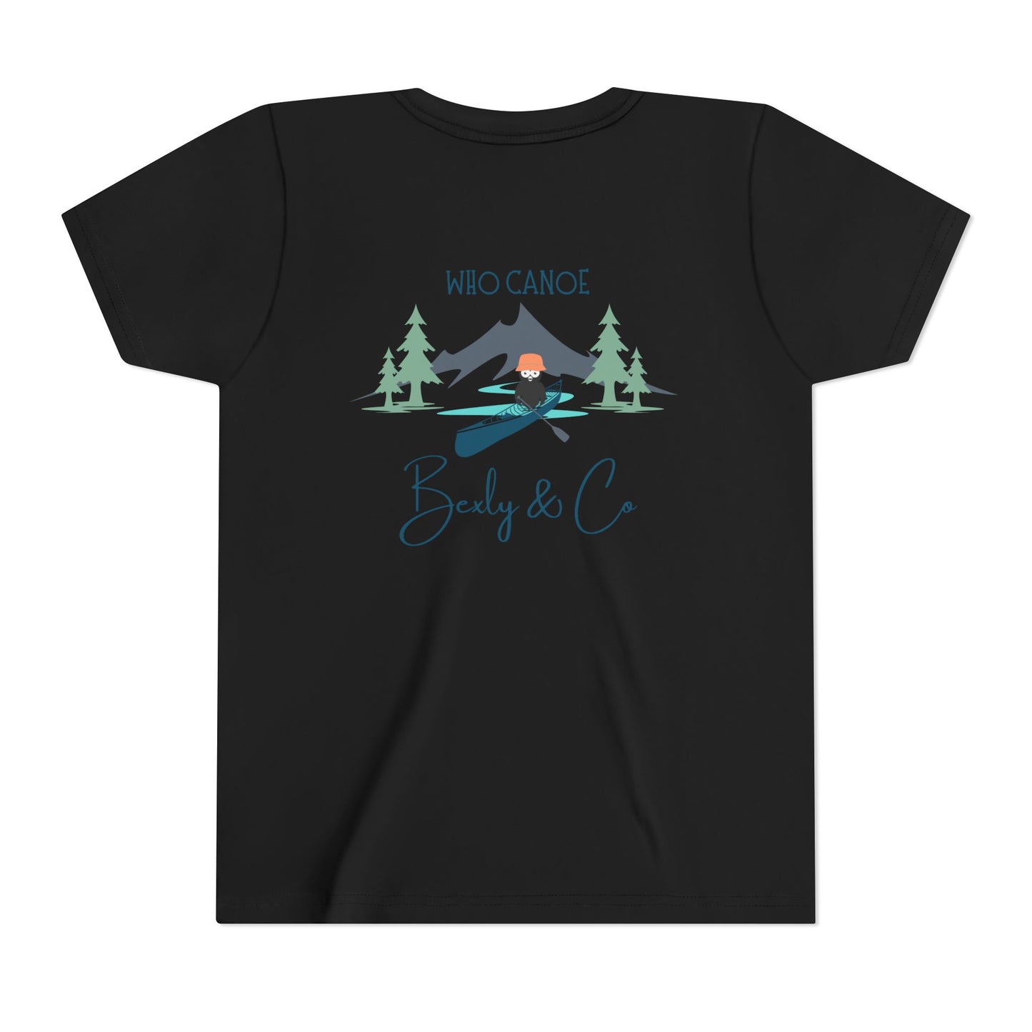 Adventurous Youth Short Sleeve Tee - 'Who Canoe' Graphic
