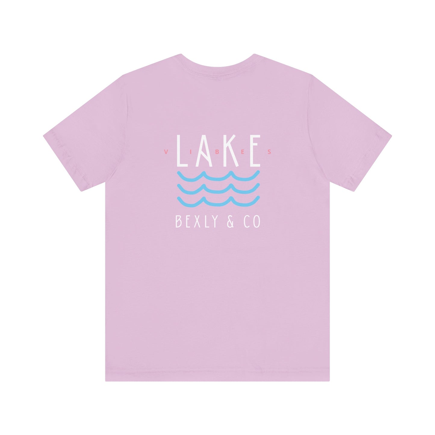 Lake Waves Unisex Tee - Perfect for Lake Days, Casual Outfits, Gifts, Summer Vacations, Coastal Vibes