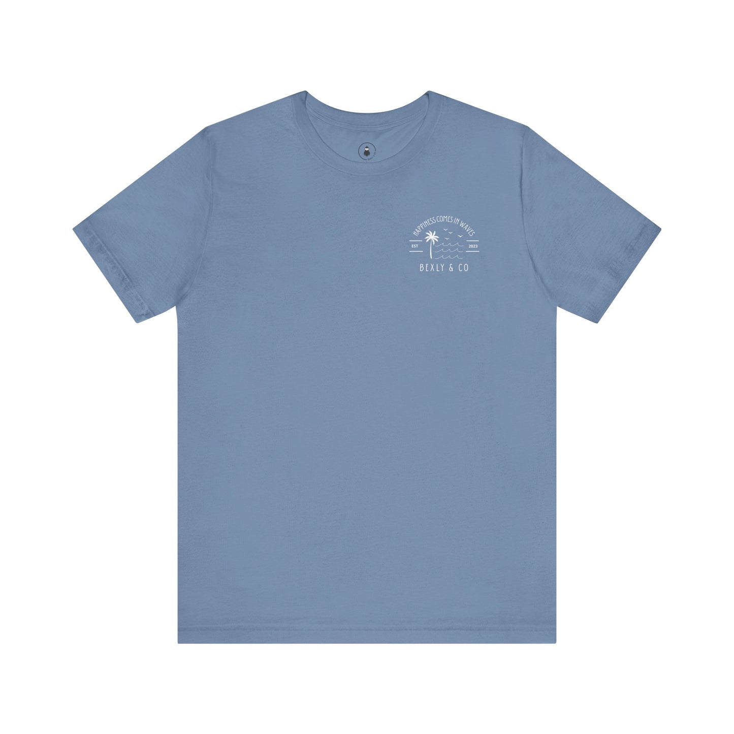 Beach Vibes Unisex Tee, Summer Shirt, Ocean Lover Gift, Casual T-Shirt, Vacation Tee, Beach Day Wear, Happy Days T-Shirt