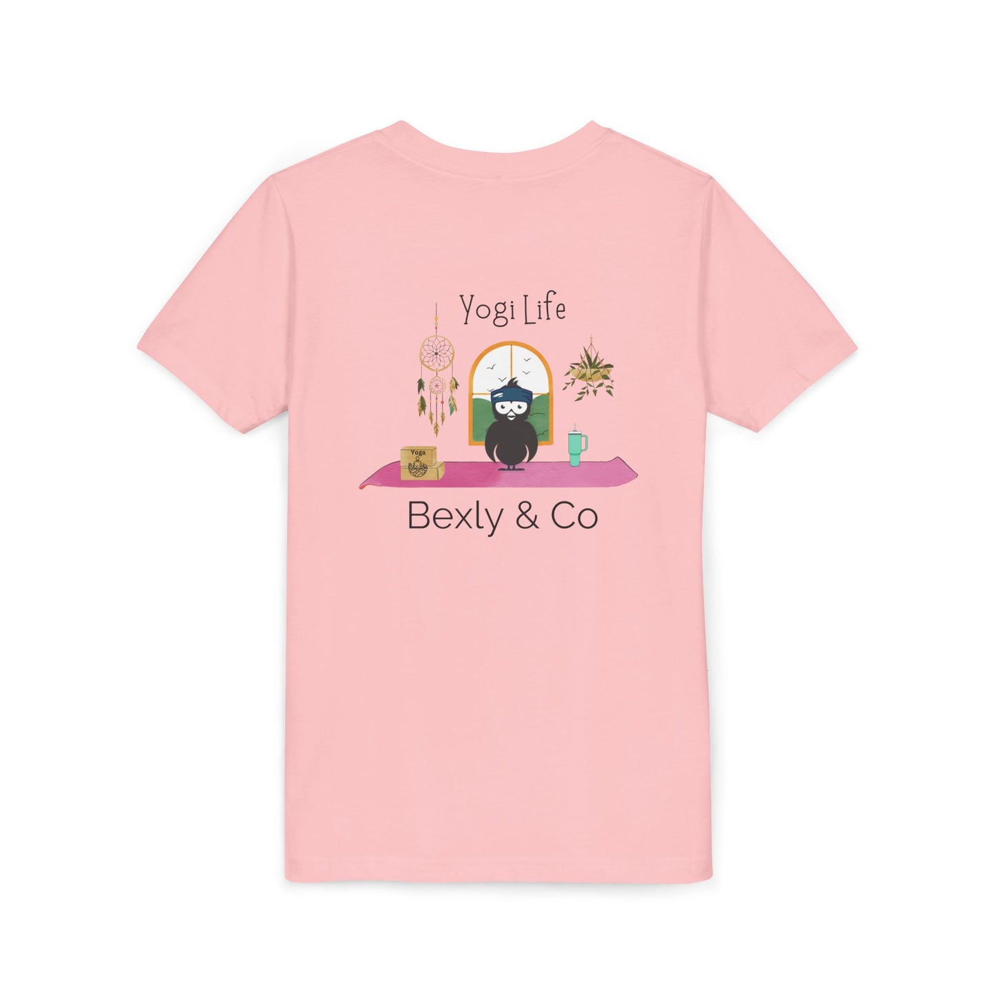 Yogi Life Youth Tee - Cute Design for Young Yogis, Perfect for Relaxation and Everyday Wear