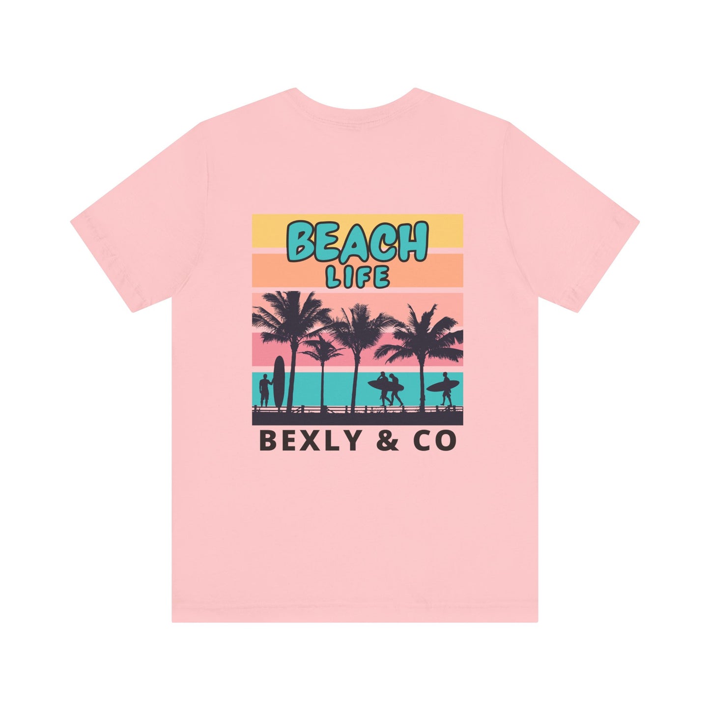 Beach Life Unisex Tee, Summer Vibes Shirt, Casual Beachwear, Gift for Beach Lovers, Vacation T-Shirt, Relaxed Fit Apparel