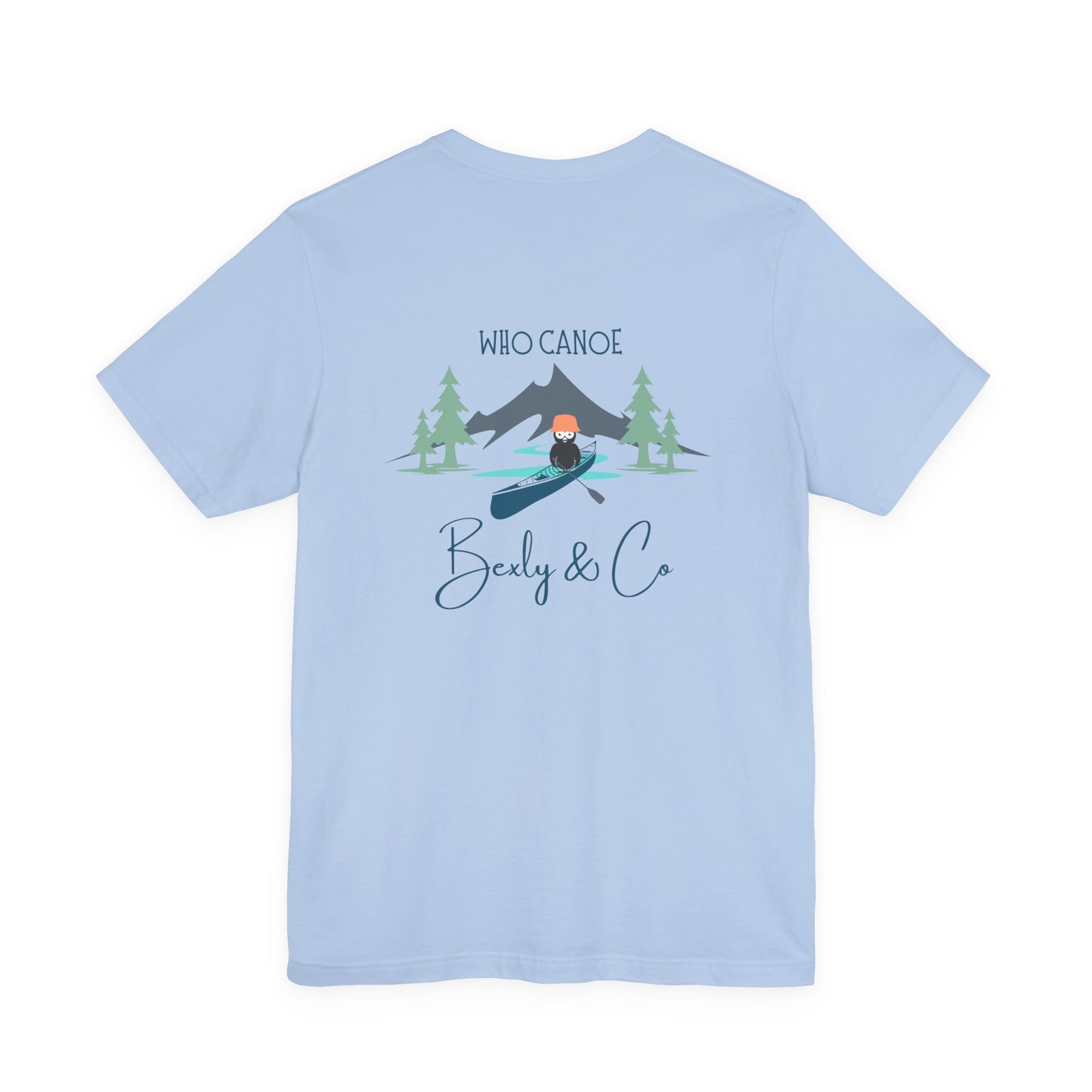 Who Canoe Unisex Tee - Perfect for Adventure Lovers & Outdoor Enthusiasts