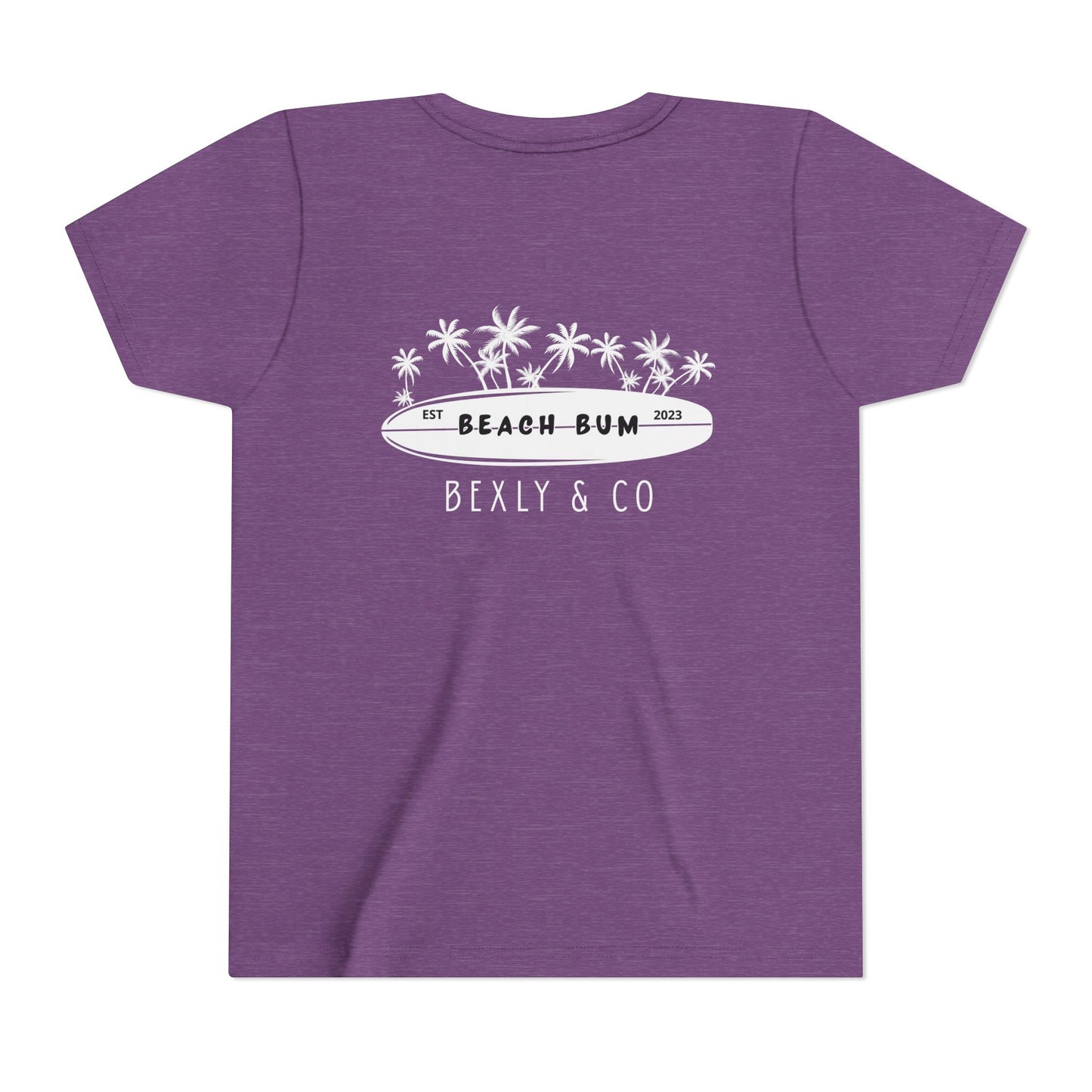 Beach Bum Youth Tee - Perfect for Summer Days, Vacations, and Beach Parties, Kids Casual Wear, Birthday Gift, Summer Vacation