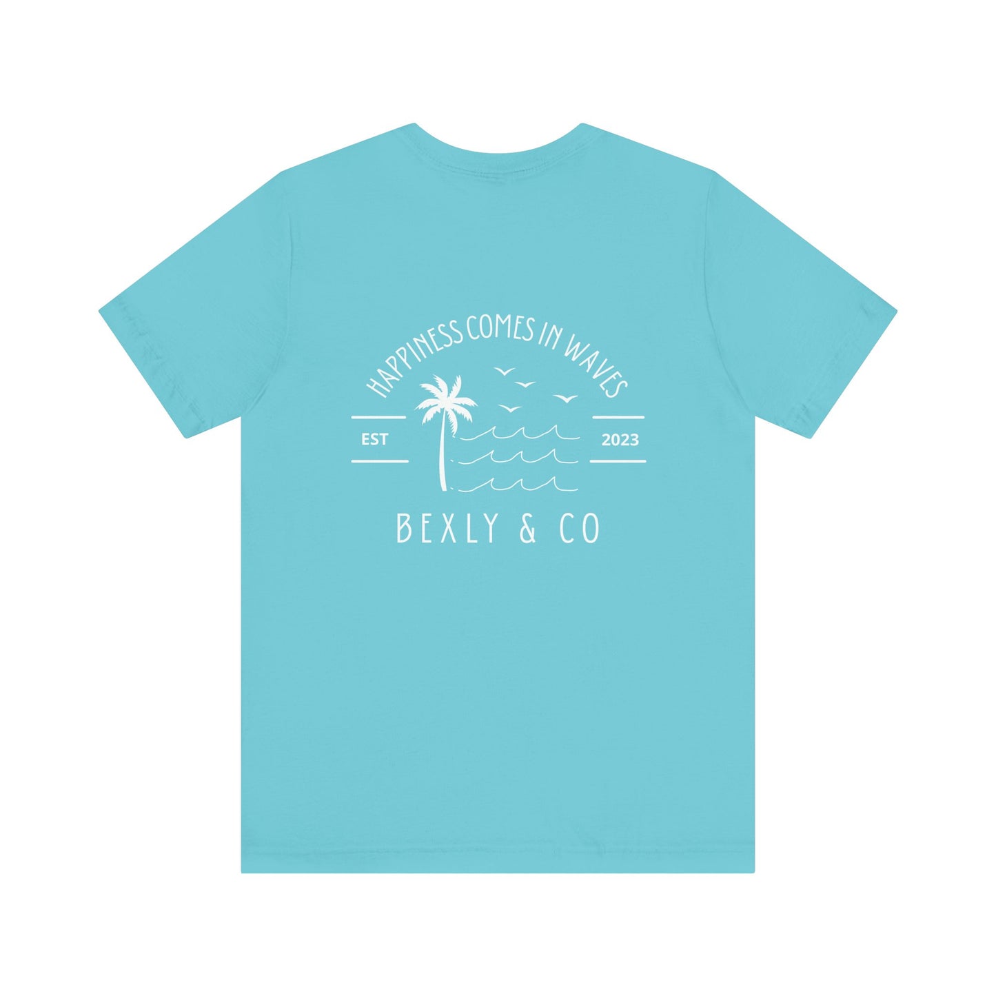 Beach Vibes Unisex Tee, Summer Shirt, Ocean Lover Gift, Casual T-Shirt, Vacation Tee, Beach Day Wear, Happy Days T-Shirt