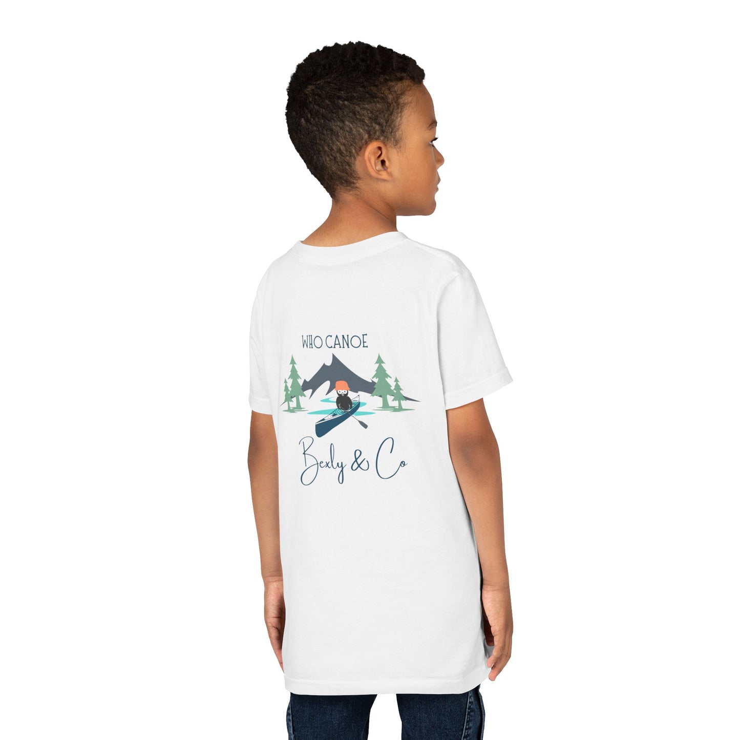 Adventurous Youth Short Sleeve Tee - 'Who Canoe' Graphic
