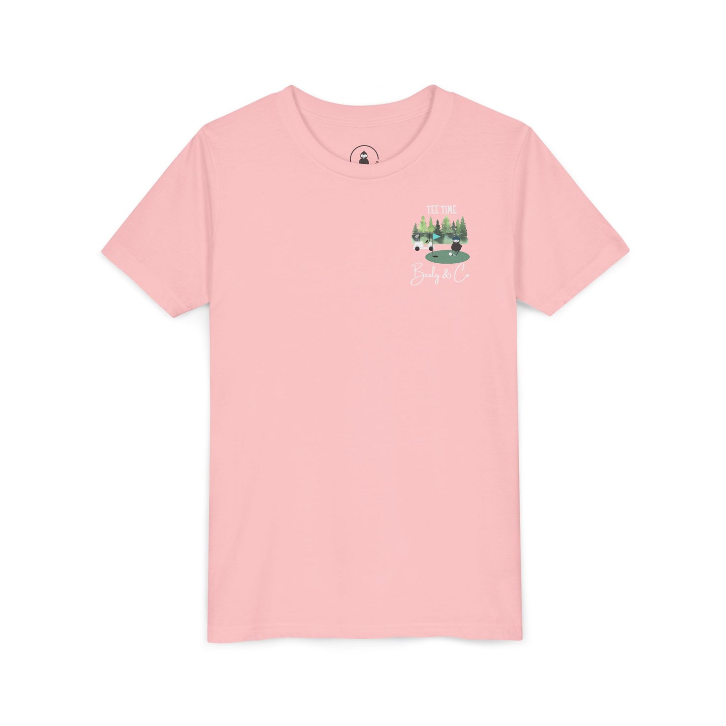 Youth Golf Cart Tee - Fun Short Sleeve T-Shirt for Kids