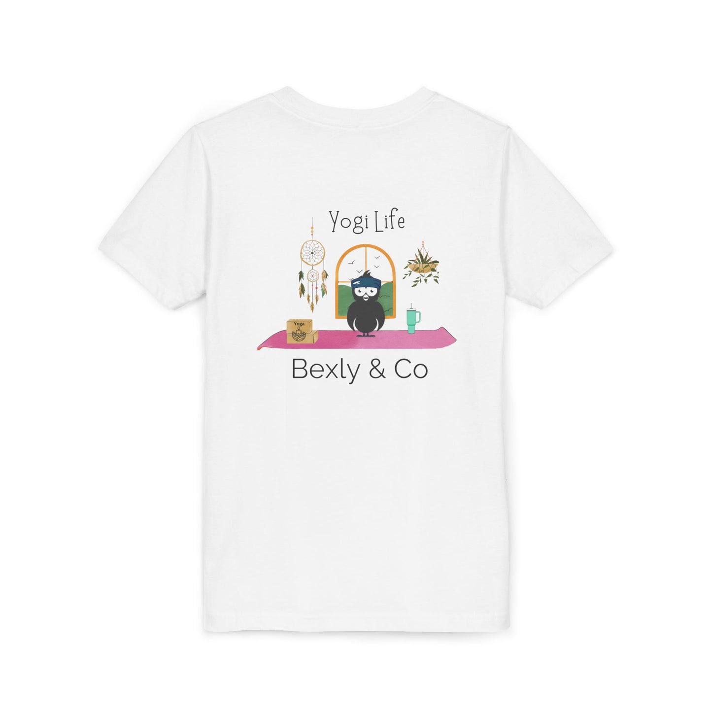Yogi Life Youth Tee - Cute Design for Young Yogis, Perfect for Relaxation and Everyday Wear