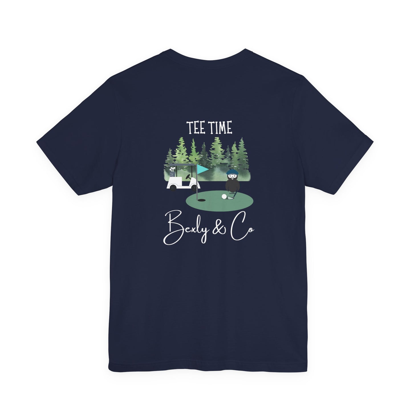 Tee Time Unisex Golf T-Shirt - Perfect for Golf Lovers & Outdoor Enthusiasts
