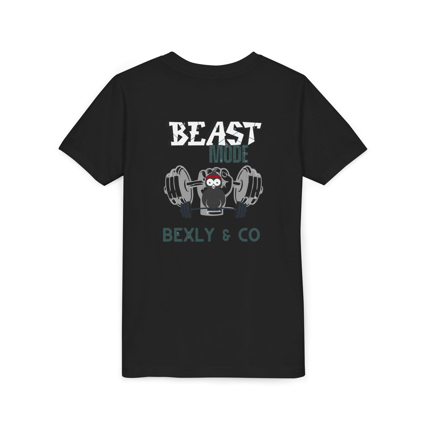 Beast Mode Youth Short Sleeve Tee | Fun & Active Kids Shirt for Fitness Lovers