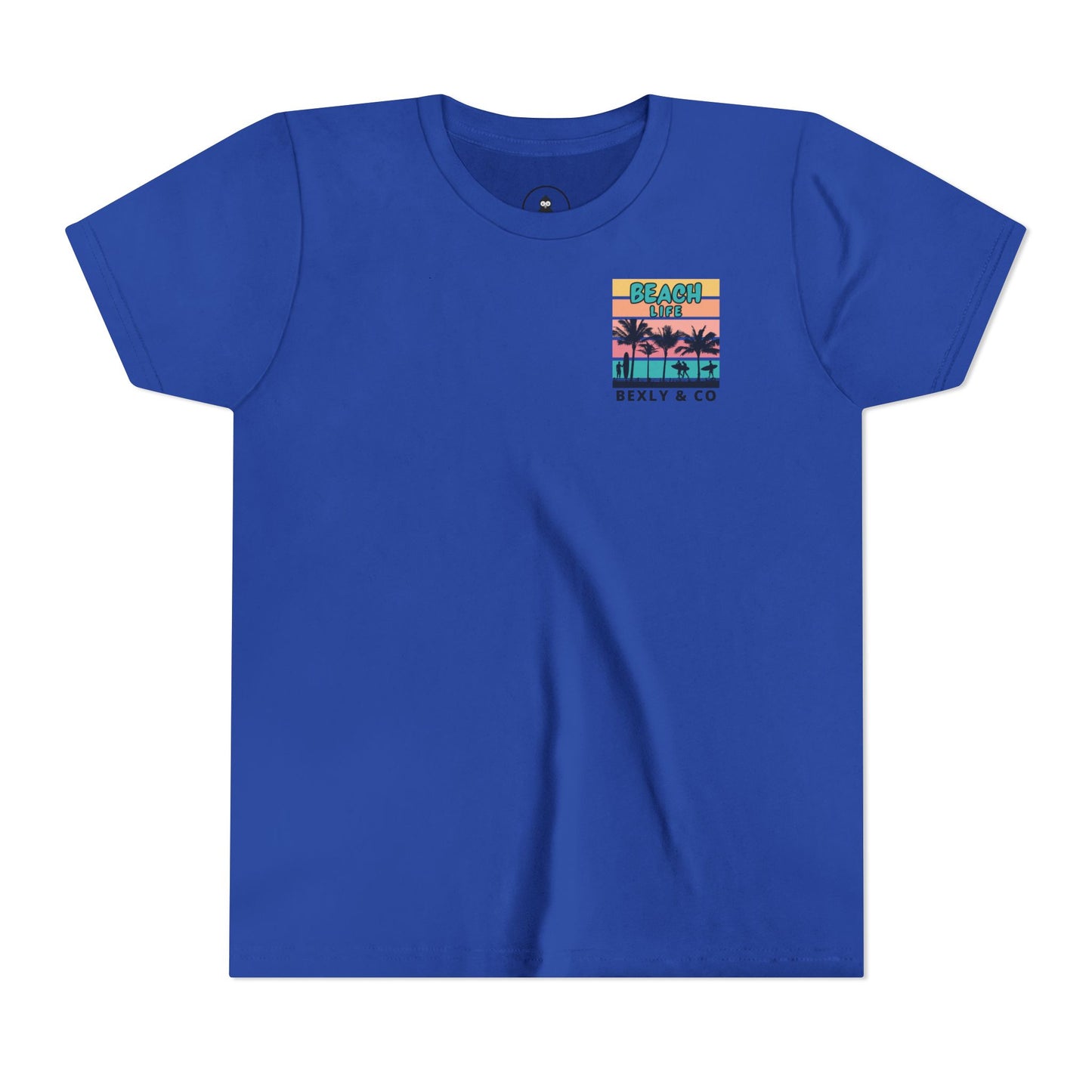 Beach Life Youth Tee, Kids Summer Shirt, Fun Vacation Apparel, Tropical Graphic Tee, Gifts for Young Adventurers