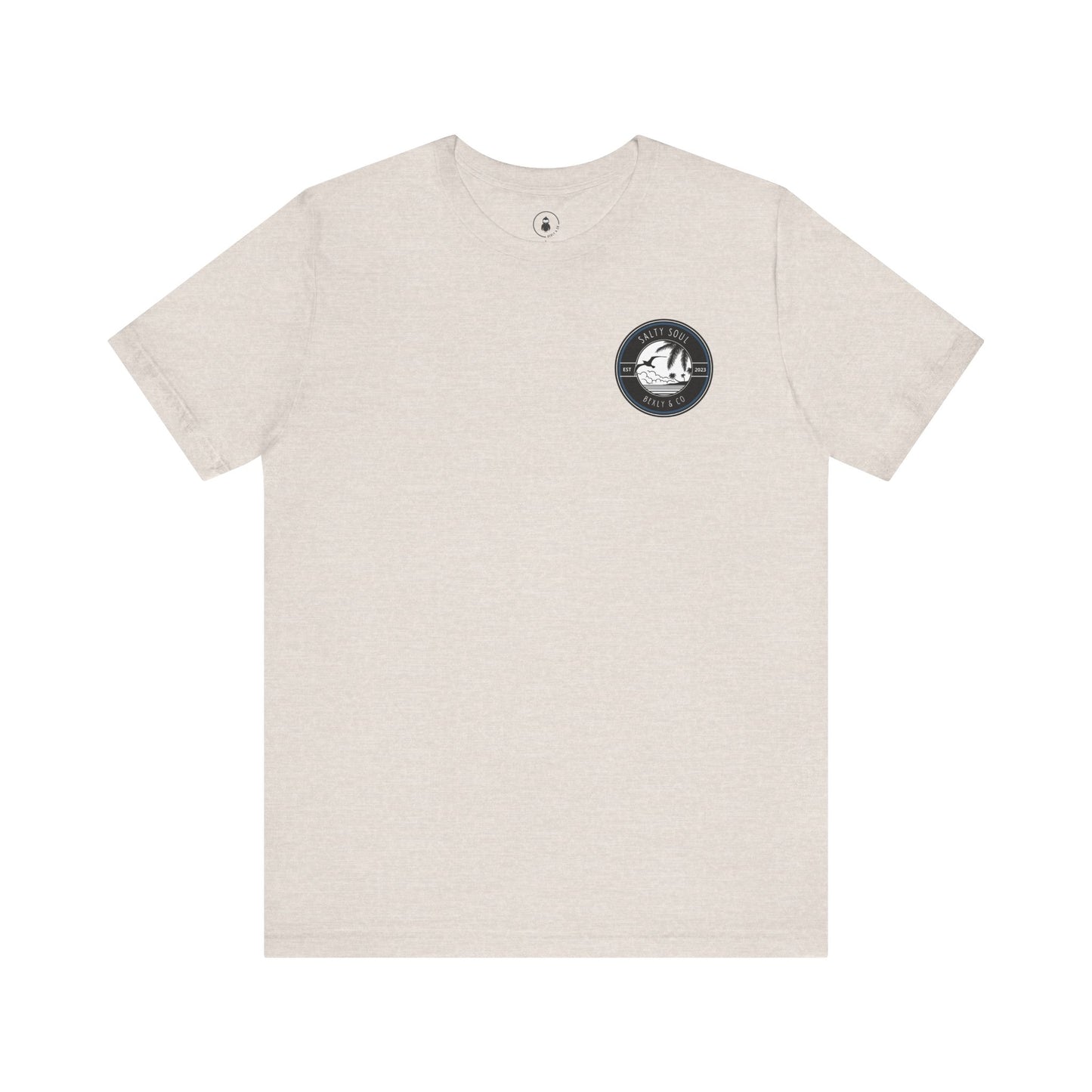 Salty Soul Unisex Tee - Beach Vibes, Summer Casual Wear, Great for Surfing, Gifts for Ocean Lovers, Relaxed Fit