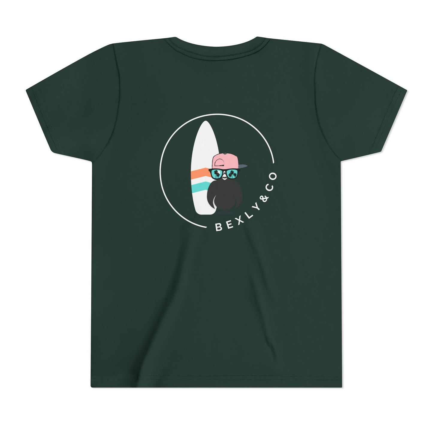 Trendy Surfer Youth Short Sleeve Tee – Perfect for Summer Fun!