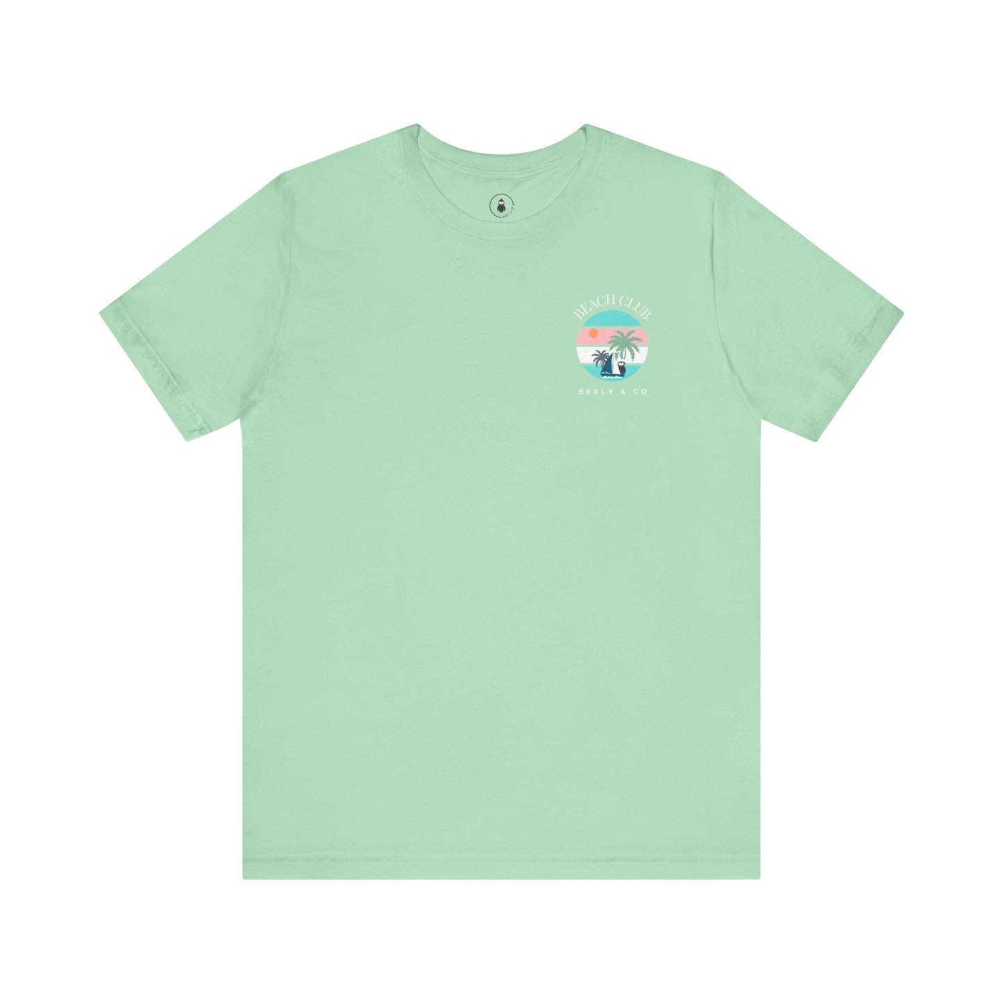 Beach Club Graphic Tee, Unisex Vacation Shirt, Casual Summer Top, Tropical Paradise T-Shirt, Outdoor Adventure Apparel