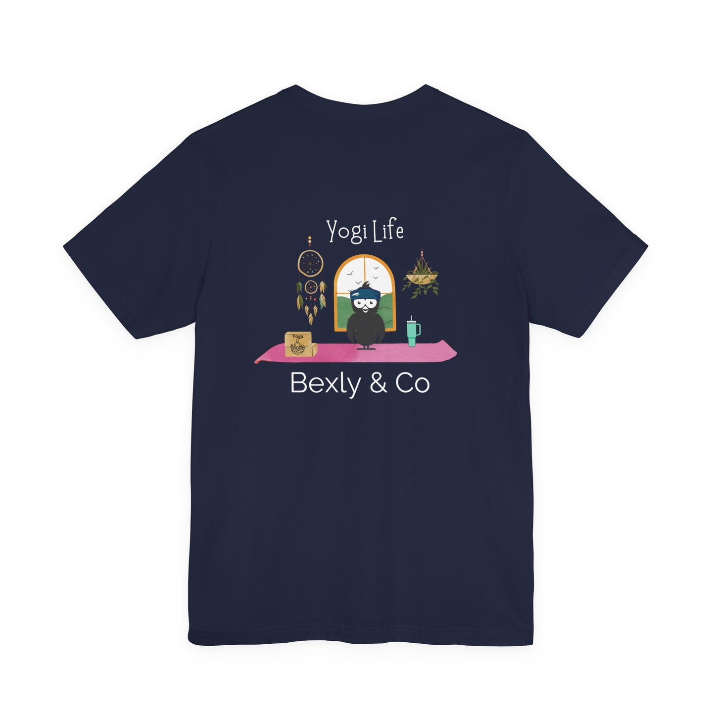 Yogi Life Unisex Tee - Relaxed Fit Tee for Yoga Lovers