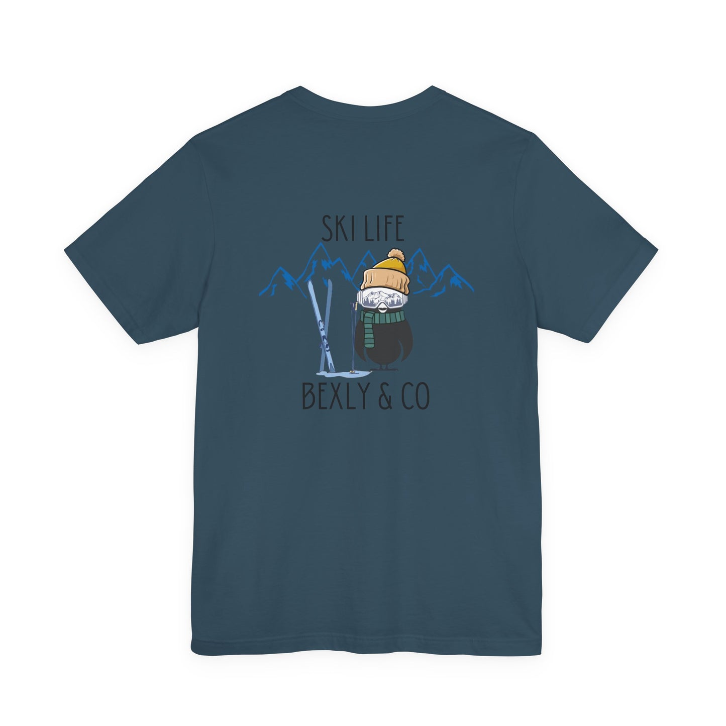 Ski Life Unisex Tee - Perfect for Winter Adventures and Ski Enthusiasts
