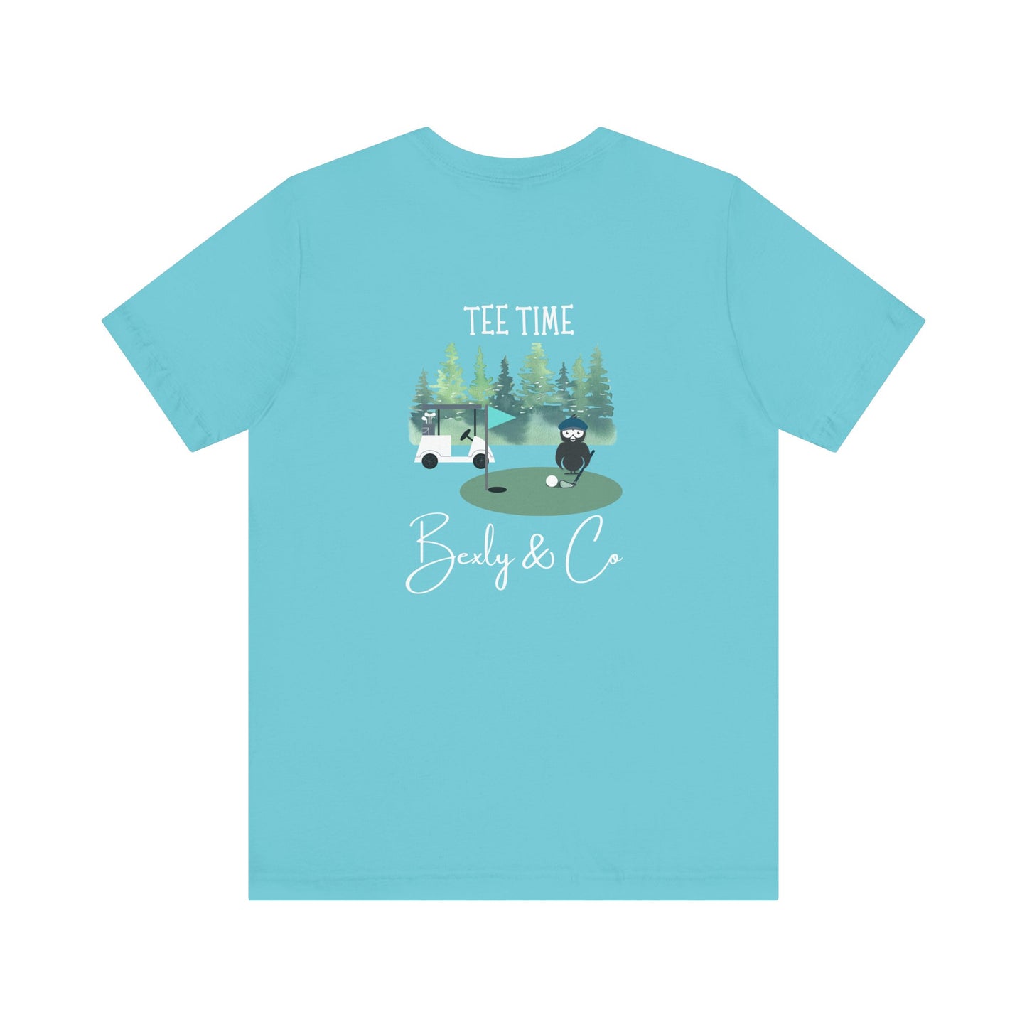 Tee Time Unisex Golf T-Shirt - Perfect for Golf Lovers & Outdoor Enthusiasts